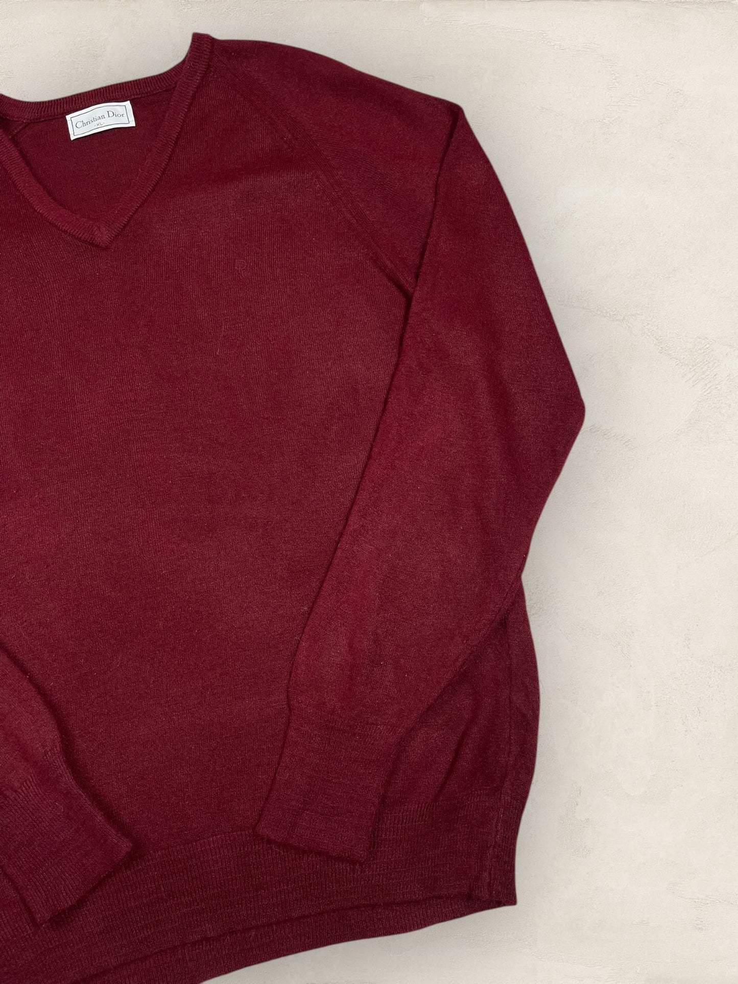 Pull Christian Dior Ref: 2533 - BORDEAUX - XL - amifrip - Friperie en ligne et vêtements vintage