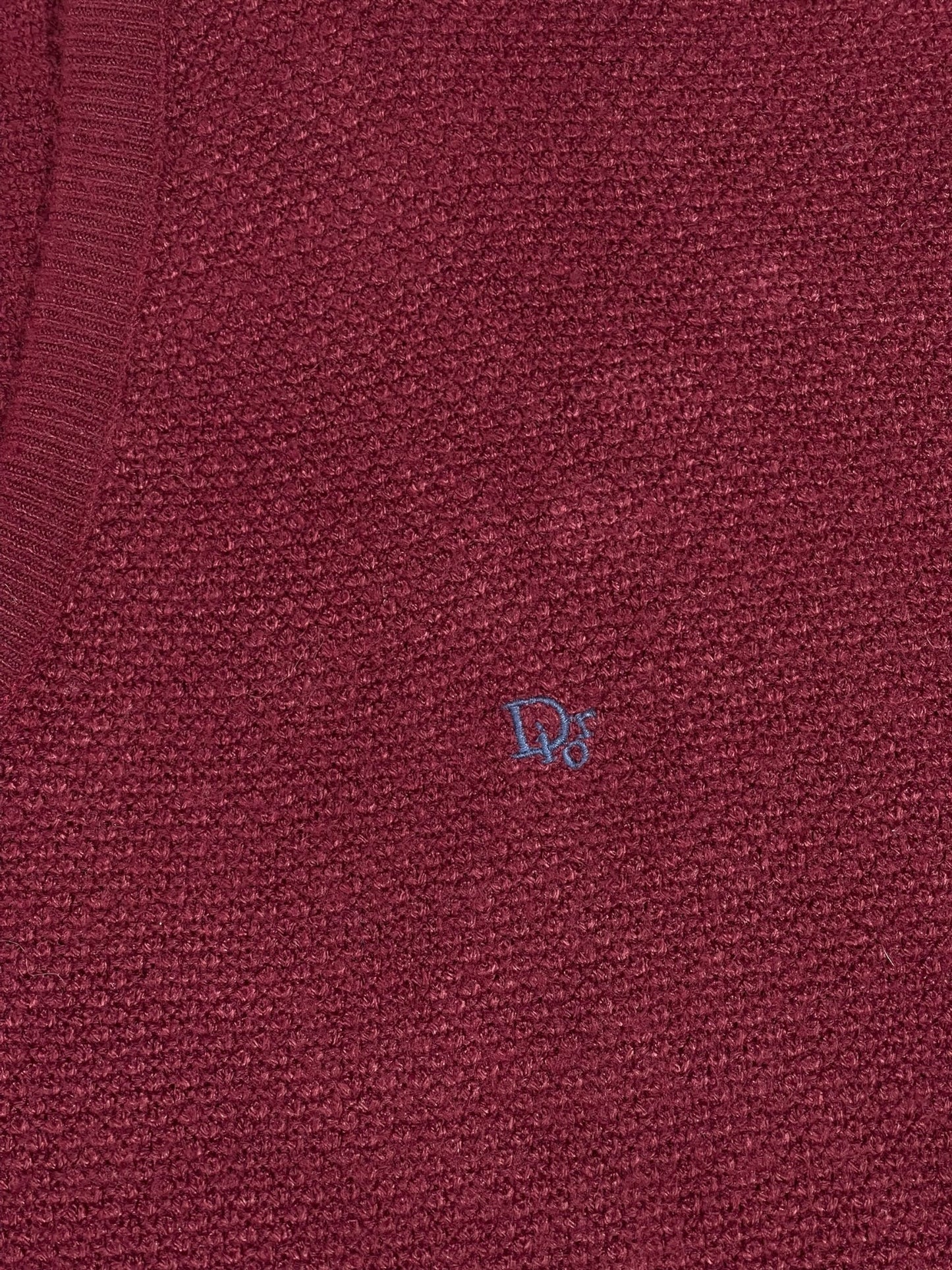 Pull Christian Dior Ref: 2535 - BORDEAUX - L - amifrip - Friperie en ligne et vêtements vintage