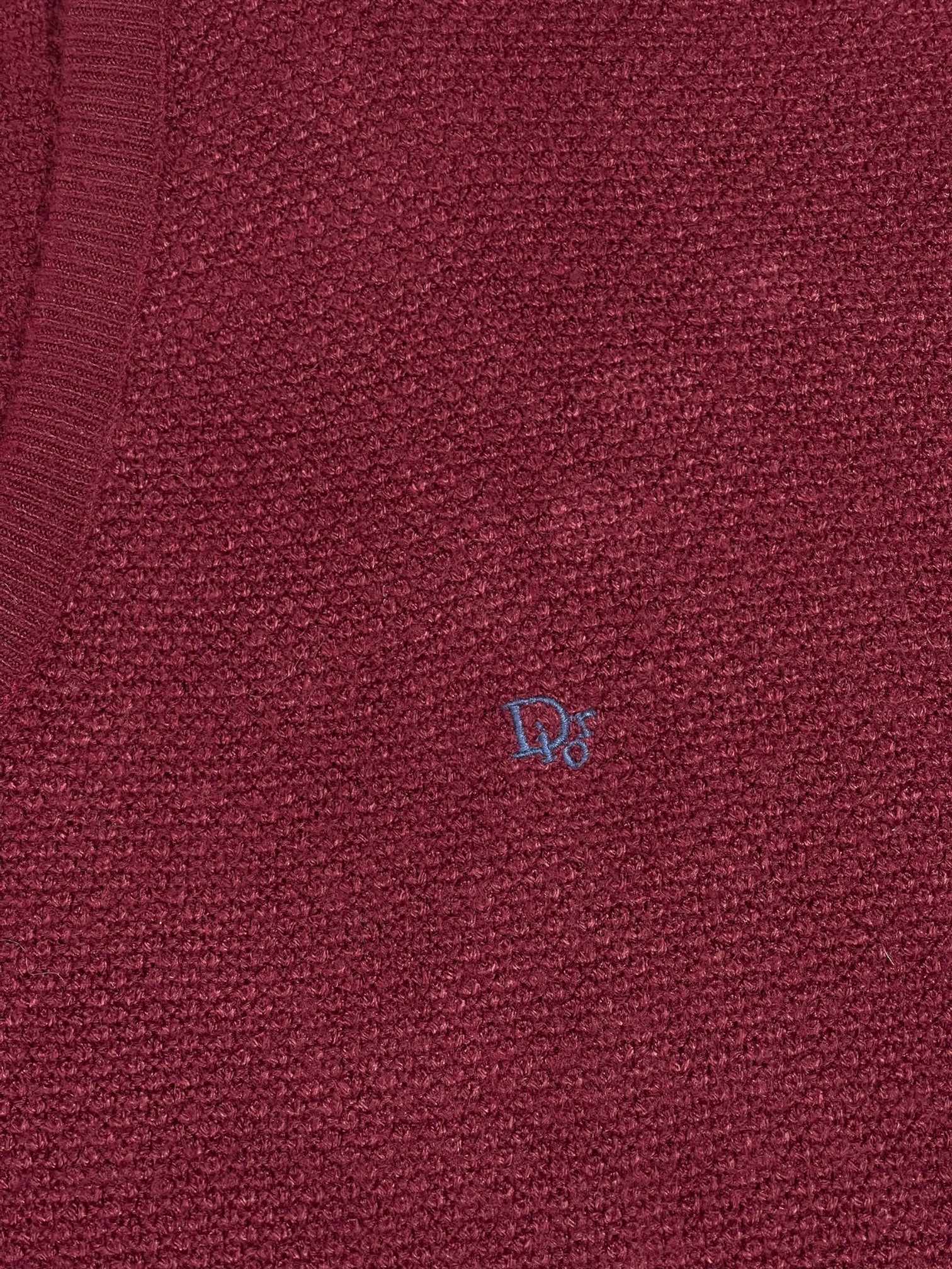 Pull Christian Dior Ref: 2535 - BORDEAUX - L - amifrip - Friperie en ligne et vêtements vintage