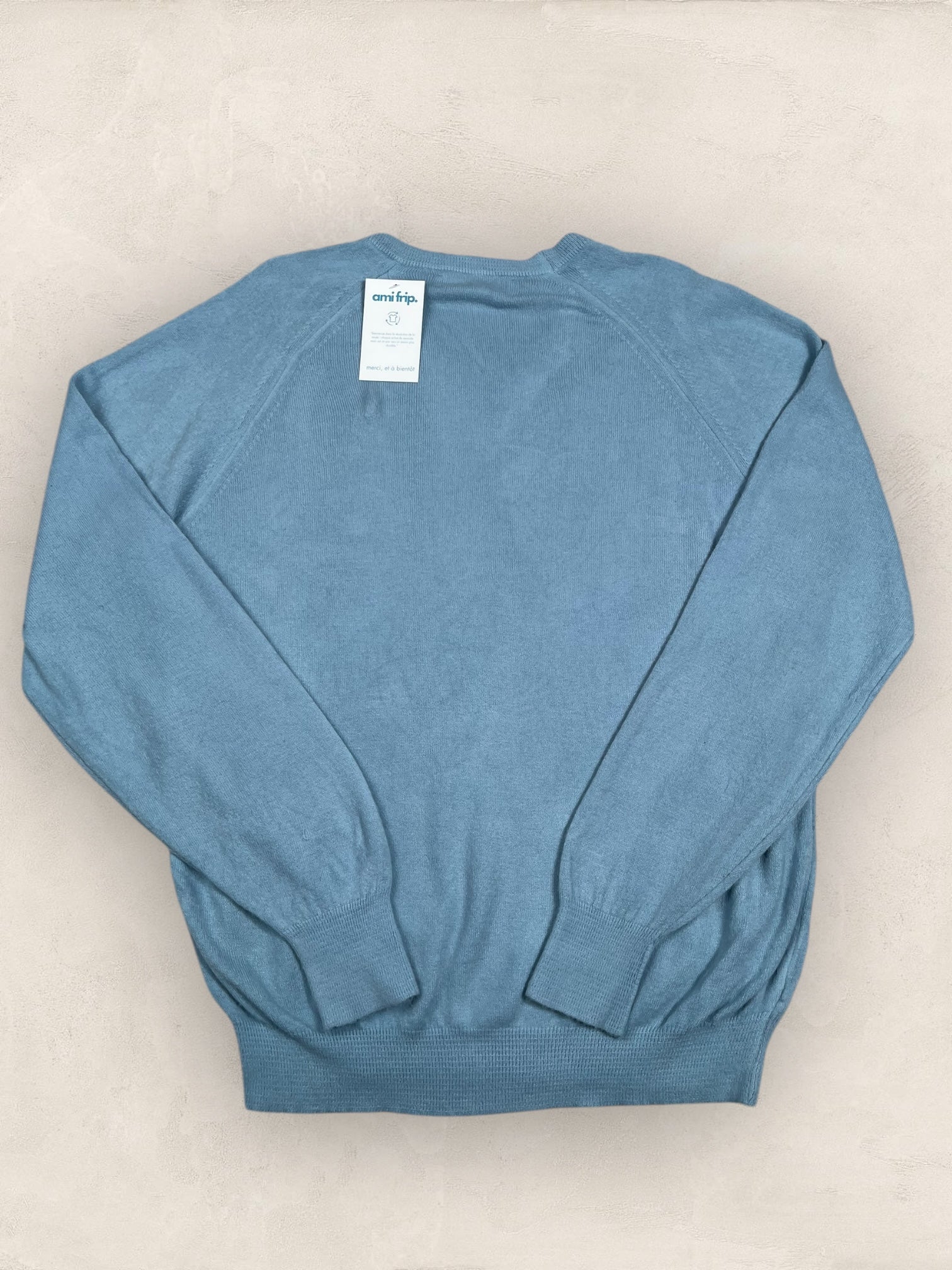 Pull Christian Dior Ref: 2540 - BLEU - L - amifrip - Friperie en ligne et vêtements vintage