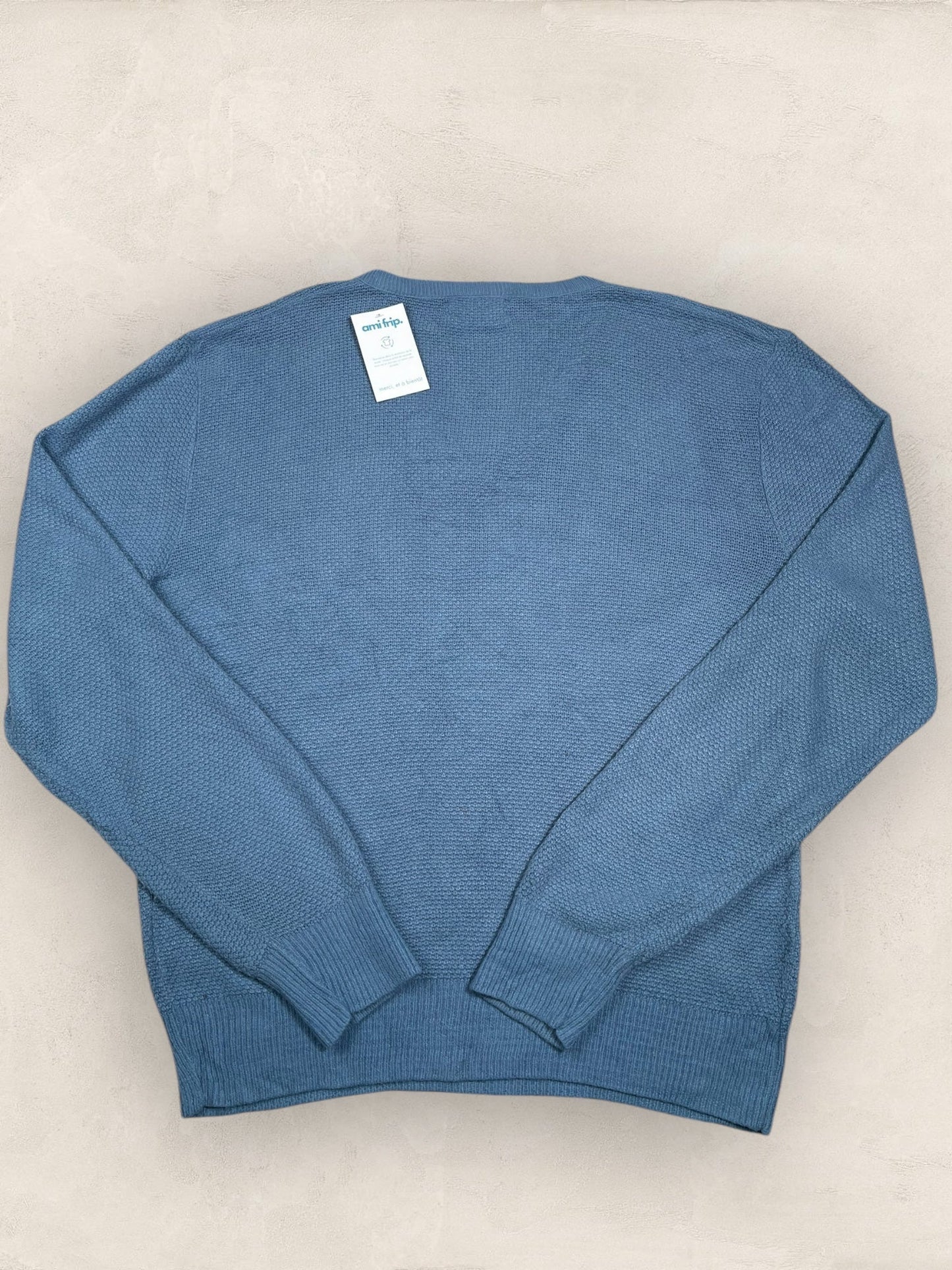 Pull Christian Dior Ref: 2541 - BLEU - L - amifrip - Friperie en ligne et vêtements vintage