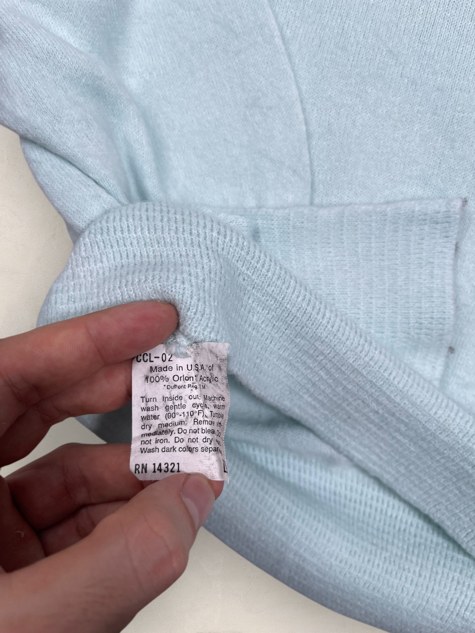 Pull Christian Dior Ref: 2543 - TURQUOISE - XL - amifrip - Friperie en ligne et vêtements vintage