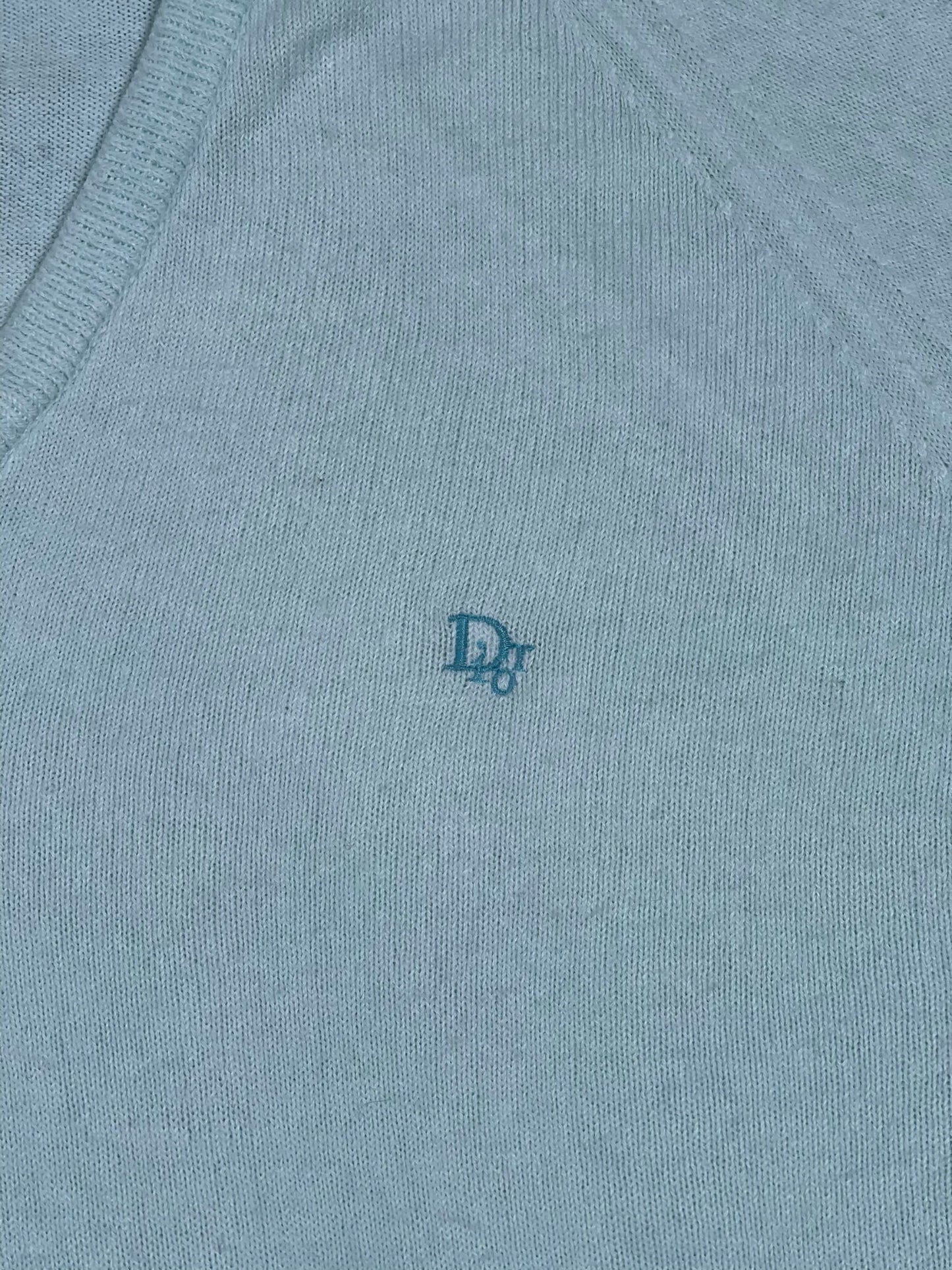 Pull Christian Dior Ref: 2543 - TURQUOISE - XL - amifrip - Friperie en ligne et vêtements vintage