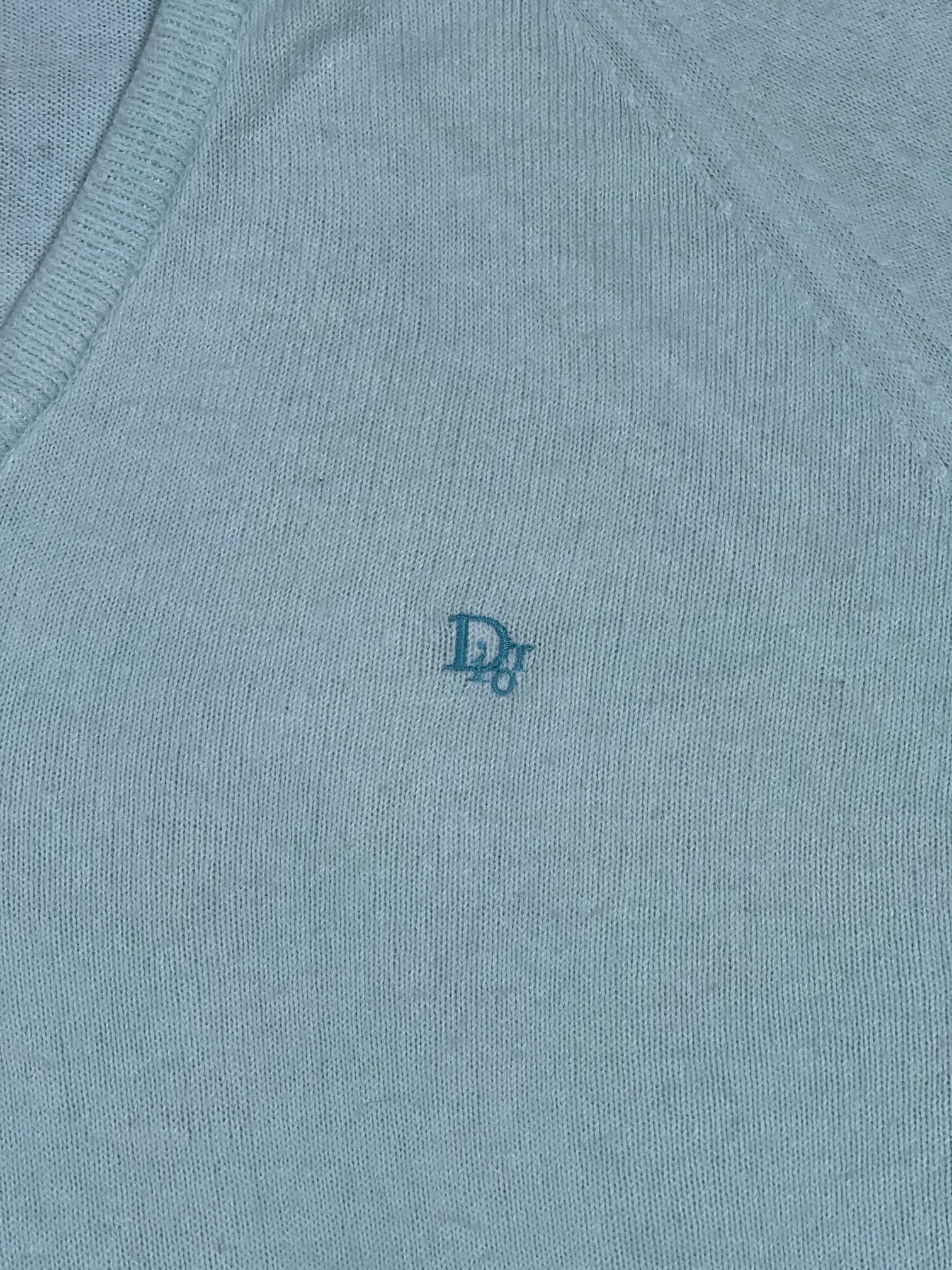 Pull Christian Dior Ref: 2543 - TURQUOISE - XL - amifrip - Friperie en ligne et vêtements vintage