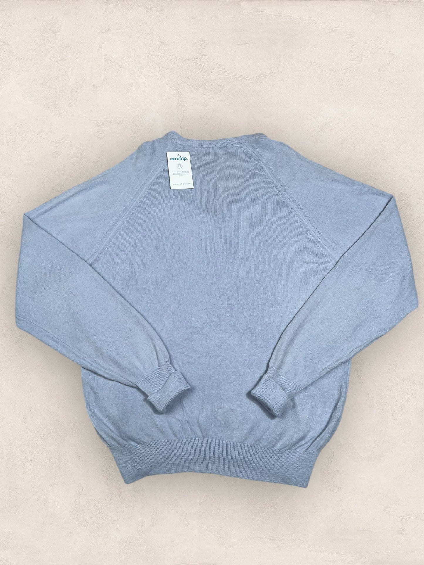 Pull Christian Dior Ref: 2548 - TURQUOISE - L - amifrip - Friperie en ligne et vêtements vintage