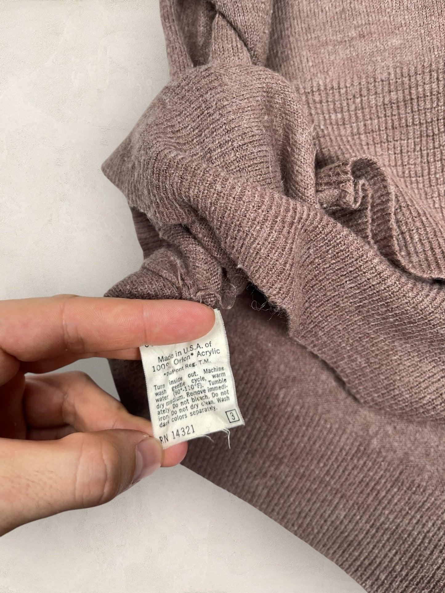 Pull Christian Dior Ref: 2551 - MARRON - L - amifrip - Friperie en ligne et vêtements vintage