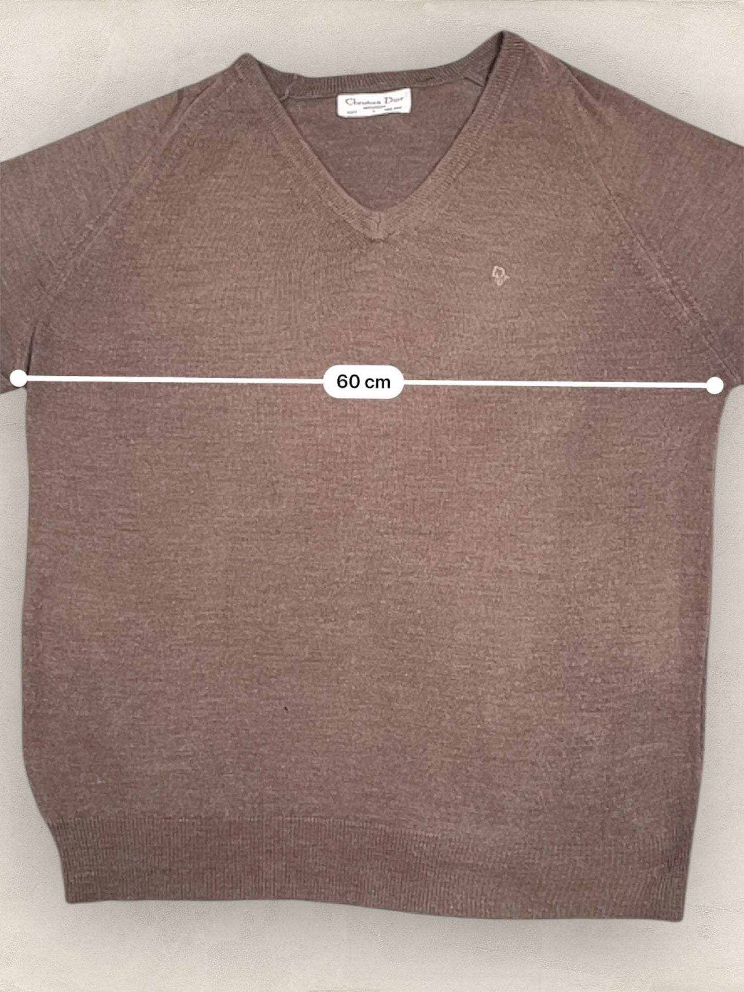 Pull Christian Dior Ref: 2551 - MARRON - L - amifrip - Friperie en ligne et vêtements vintage