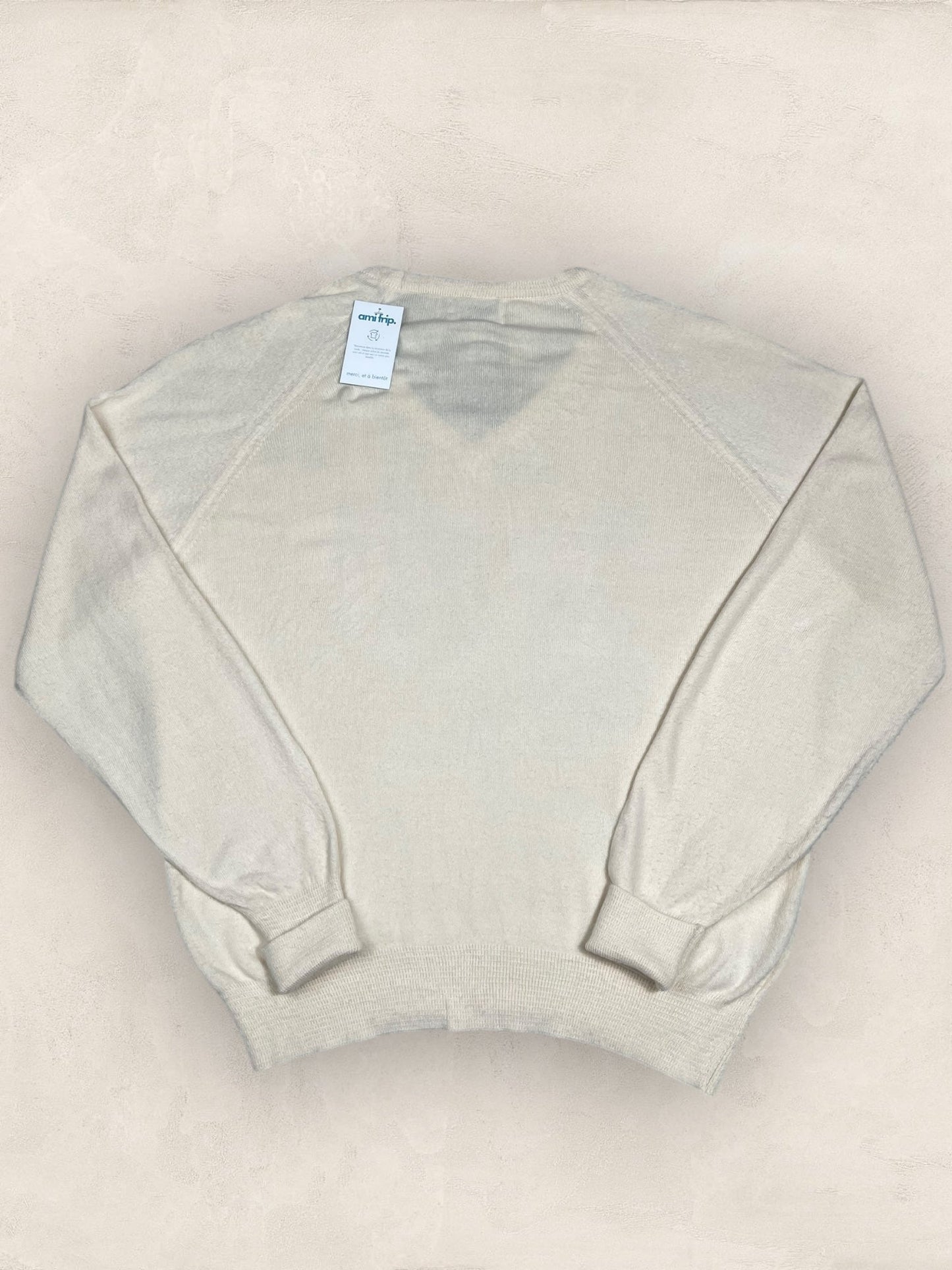 Pull Christian Dior Ref: 2553 - CREME - XL - amifrip - Friperie en ligne et vêtements vintage