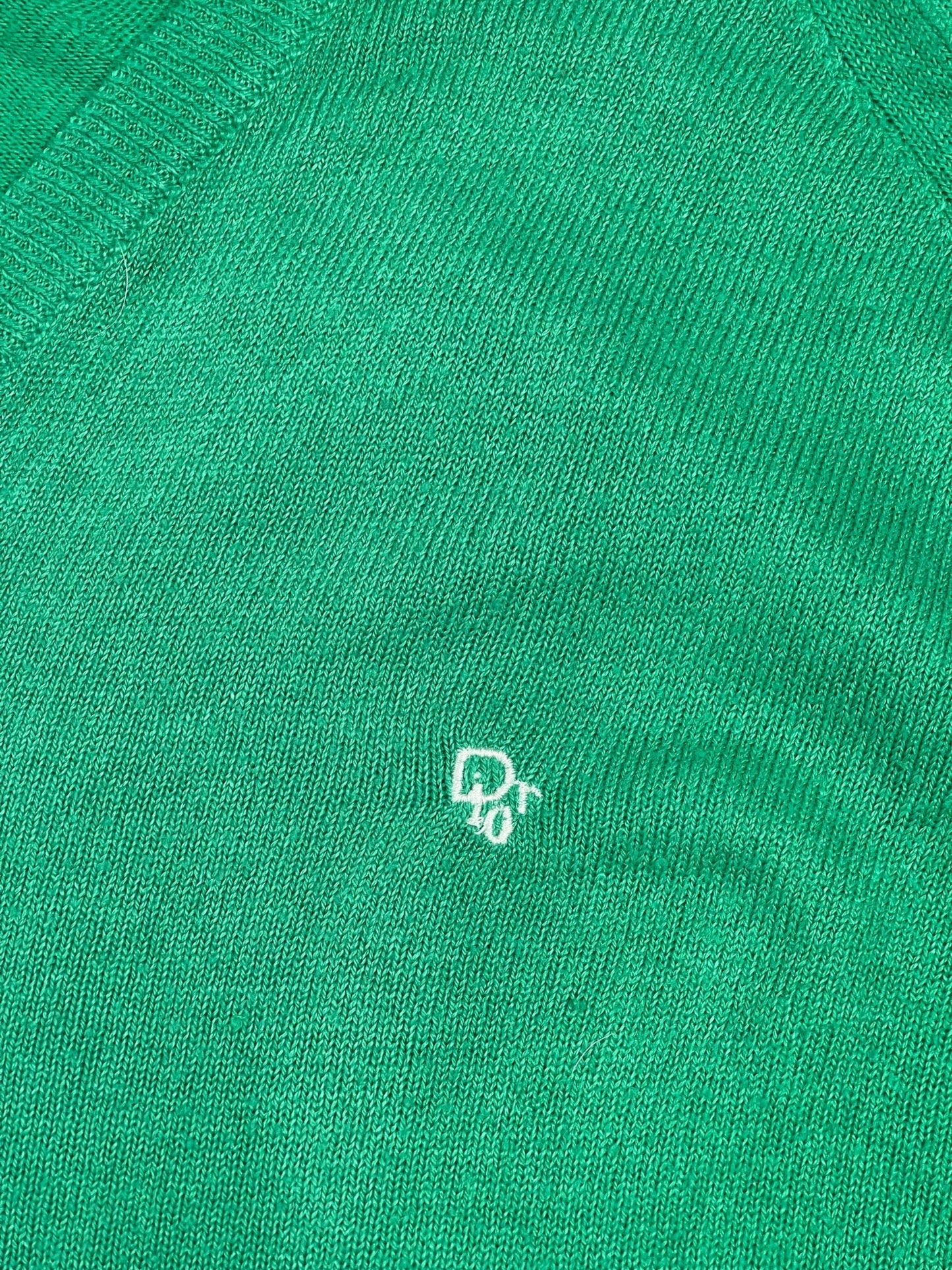Pull Christian Dior Ref: 2558 - VERT - XL - amifrip - Friperie en ligne et vêtements vintage