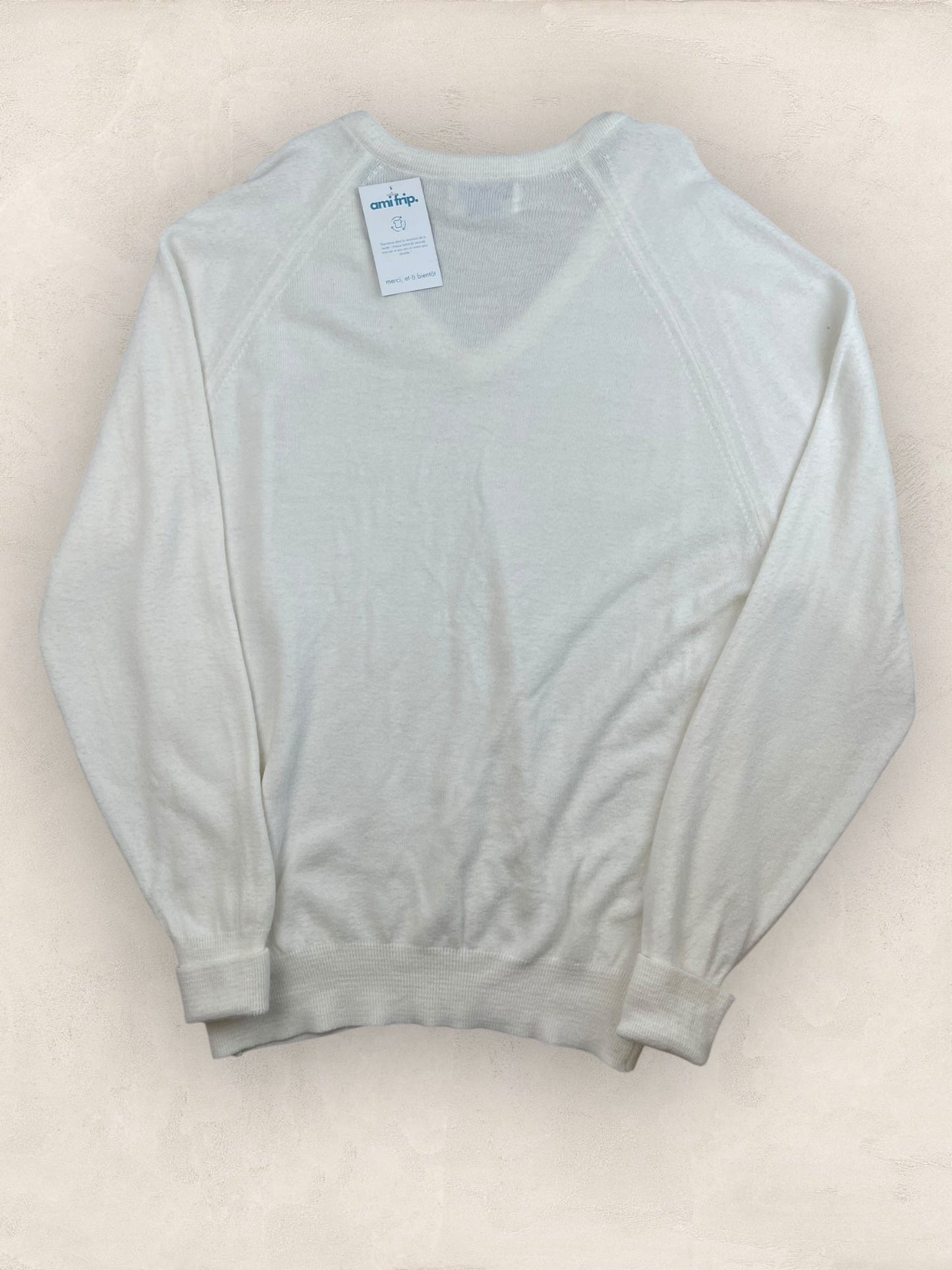 Pull Christian Dior Vintage Blanc Homme Ref: 2565 - BLANC - L - amifrip