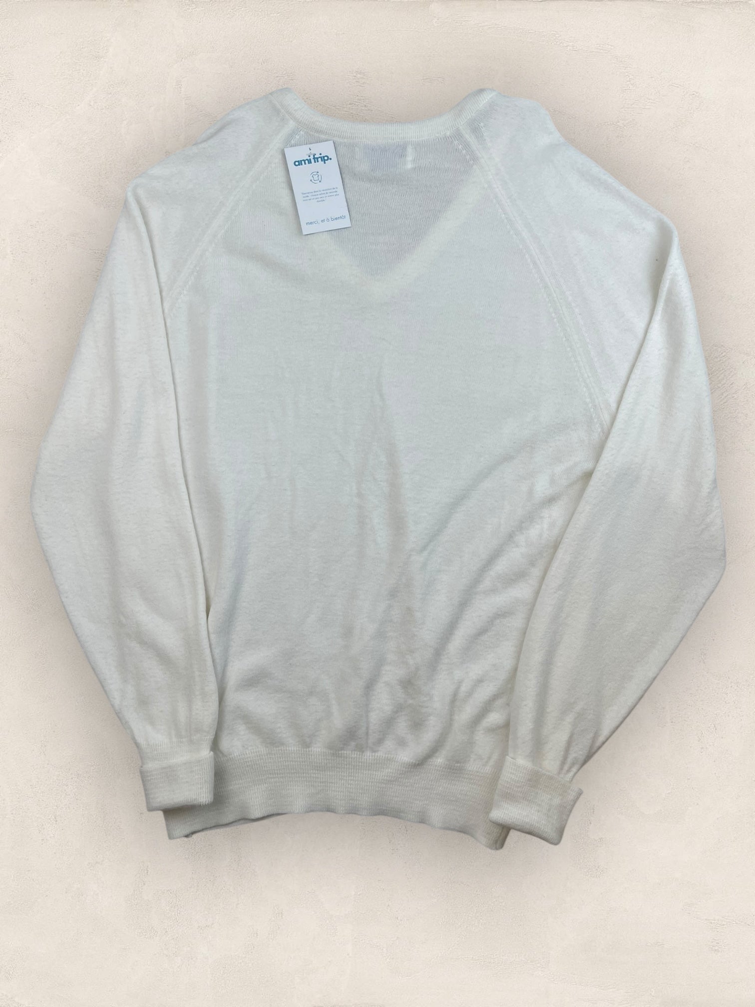 Pull Christian Dior Vintage Blanc Homme Ref: 2565 - BLANC - L - amifrip