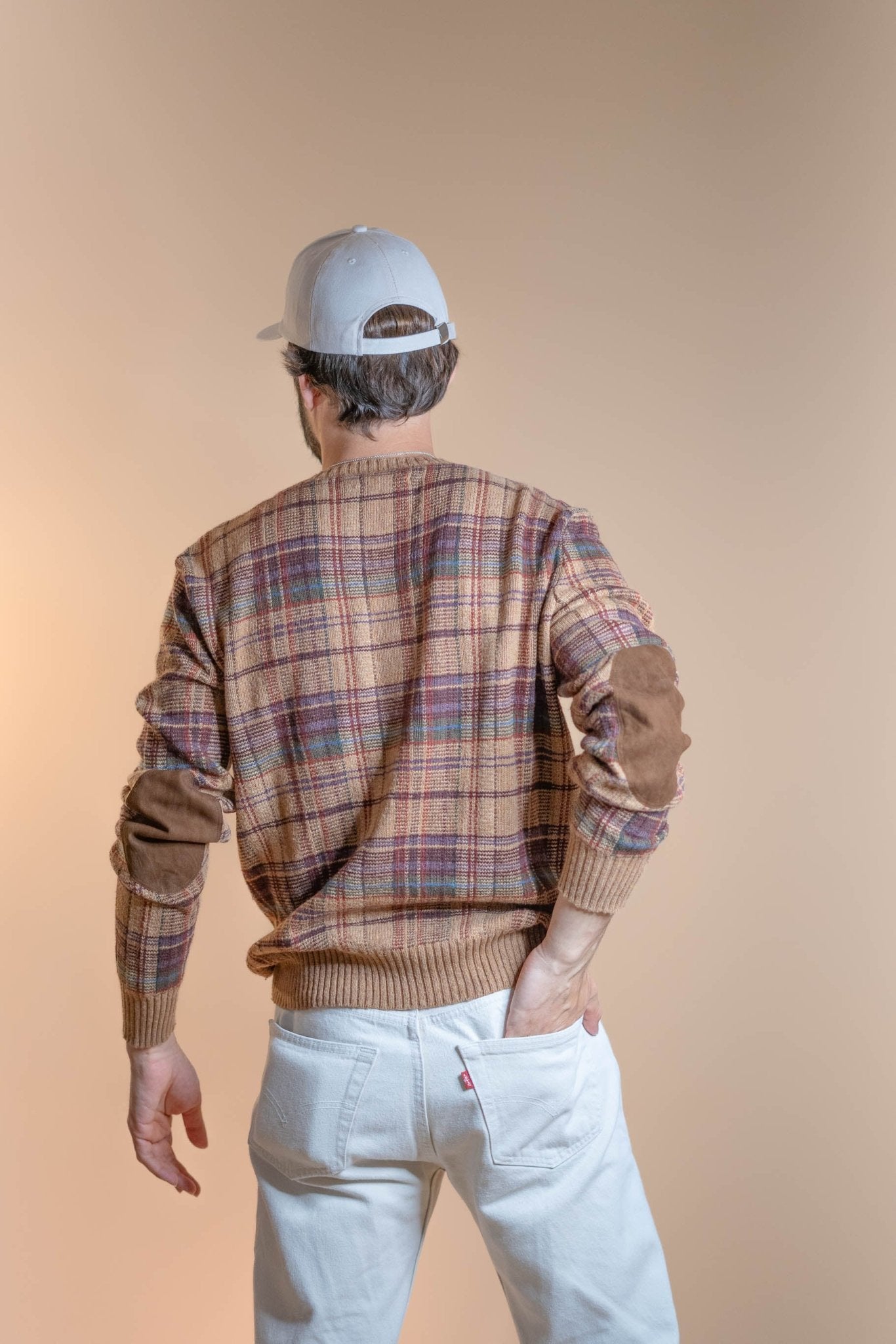 Pull Col Rond Ralph Lauren Homme 75 - MARRON - M - amifrip - Friperie en ligne et vêtements vintage