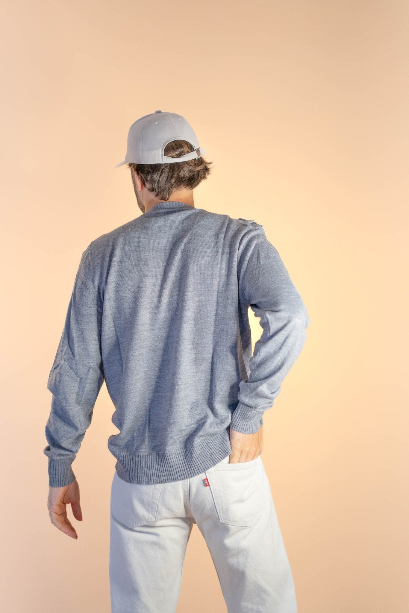Pull Fred Perry Homme Gris 37 - GRIS - L - amifrip - Friperie en ligne et vêtements vintage