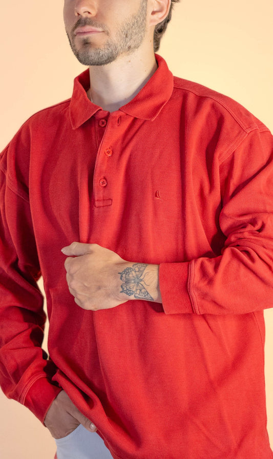 Pull M.Star Homme Rouge 381 - ROUGE - L - amifrip - Friperie en ligne et vêtements vintage