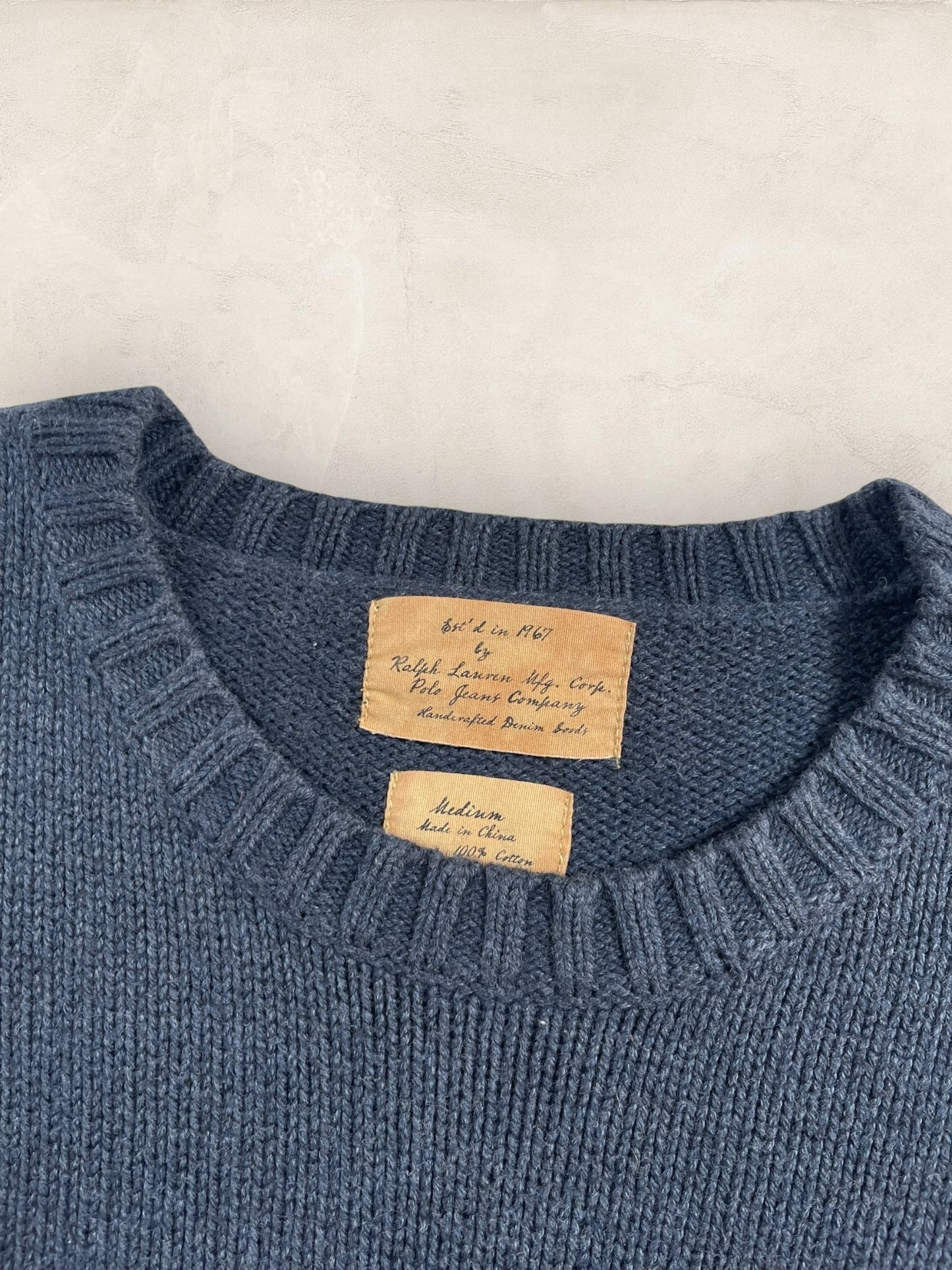 Pull Ralph Lauren Flag/Drapeau américain ref: 2583 - NOIR - M - amifrip - Friperie en ligne et vêtements vintage