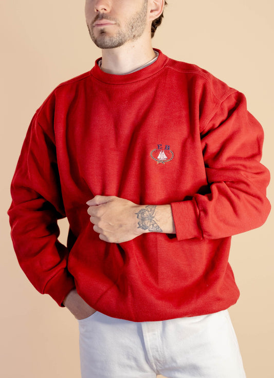 Pull Rouge Homme 433 - ROUGE - L - amifrip - Friperie en ligne et vêtements vintage