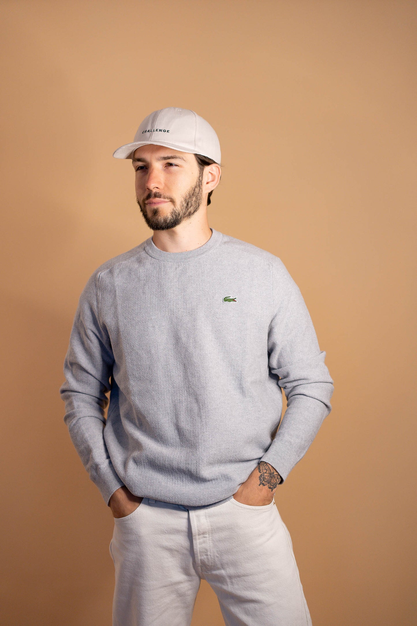 Sweat Lacoste Homme Gris #423