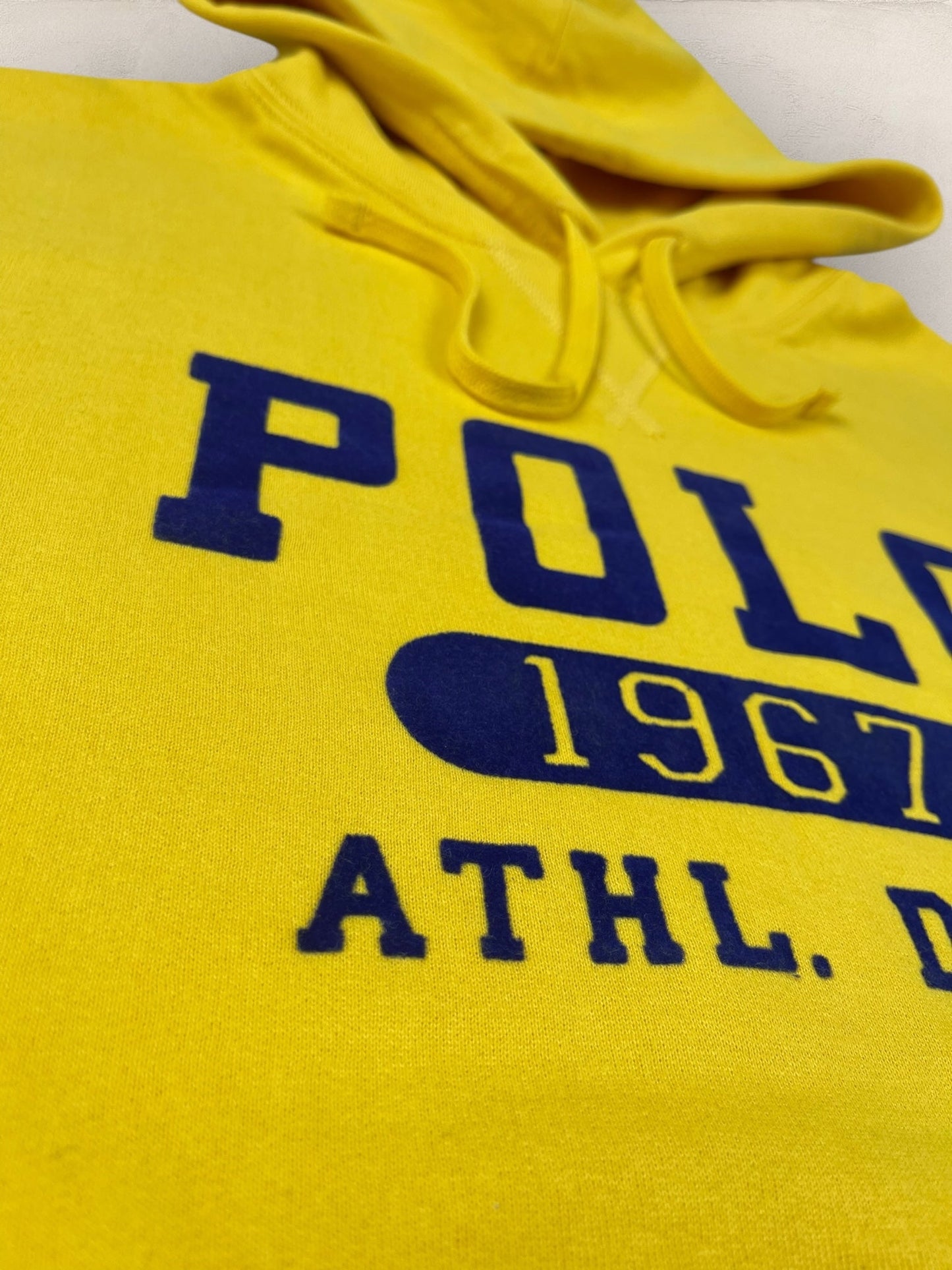 Sweat à Capuche Ralph Lauren Homme - XS - Jaune - amifrip - Friperie en ligne et vêtements vintage