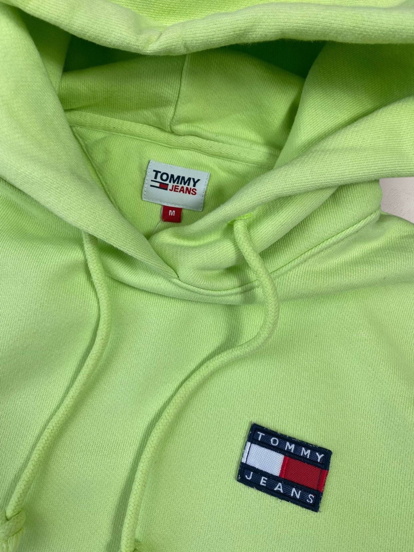 Sweat à capuche Tommy Hilfiger Jaune M Femme Ref: 2732 - Jaune - M - amifrip - Friperie en ligne et vêtements vintage