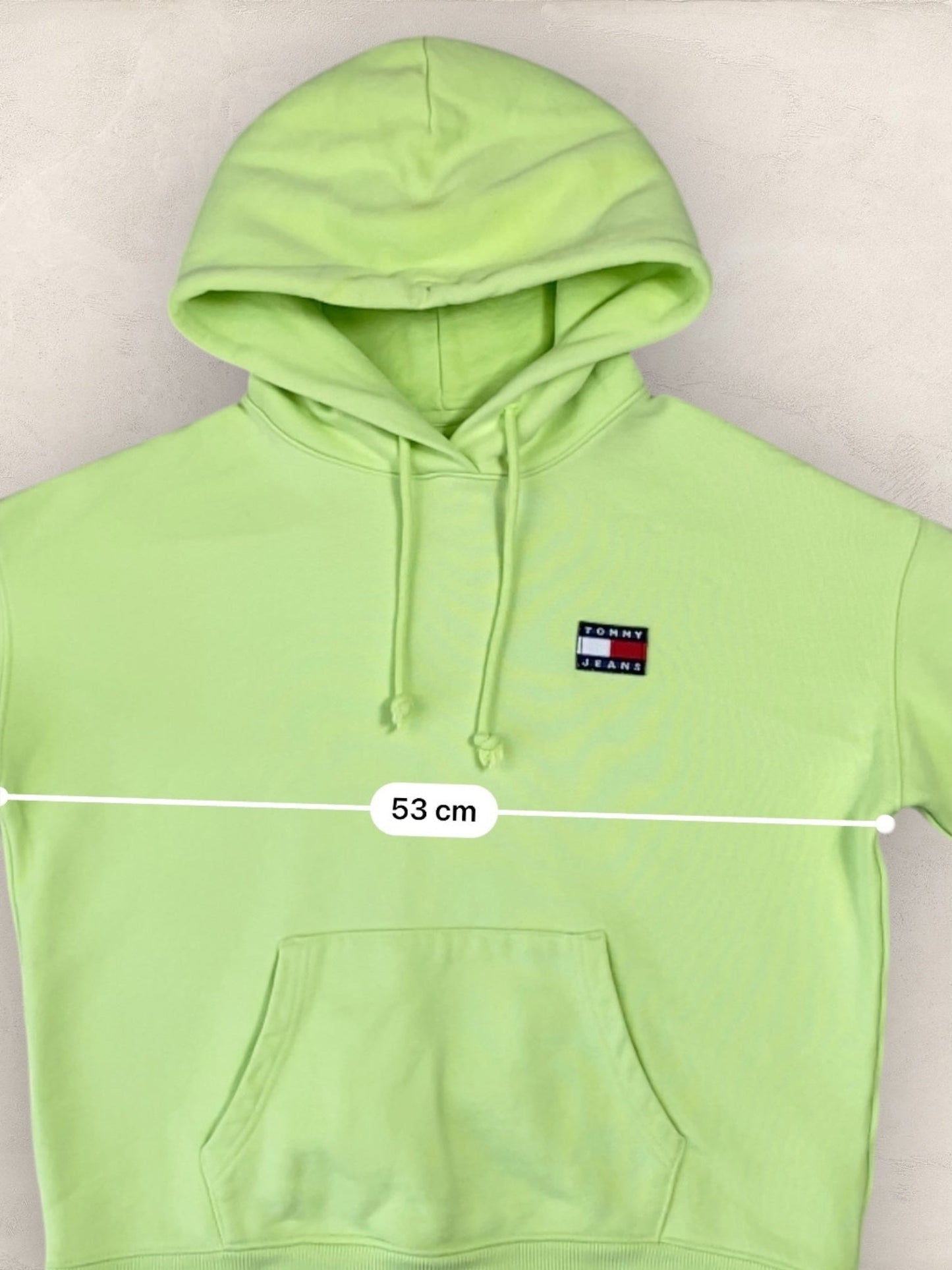 Sweat à capuche Tommy Hilfiger Jaune M Femme Ref: 2732 - Jaune - M - amifrip - Friperie en ligne et vêtements vintage