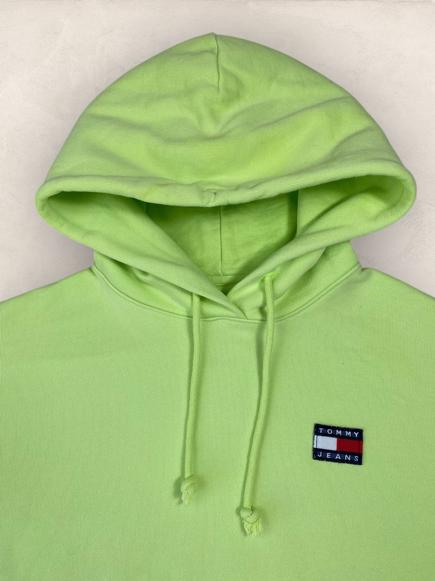 Sweat à capuche Tommy Hilfiger Jaune M Femme Ref: 2732 - Jaune - M - amifrip - Friperie en ligne et vêtements vintage