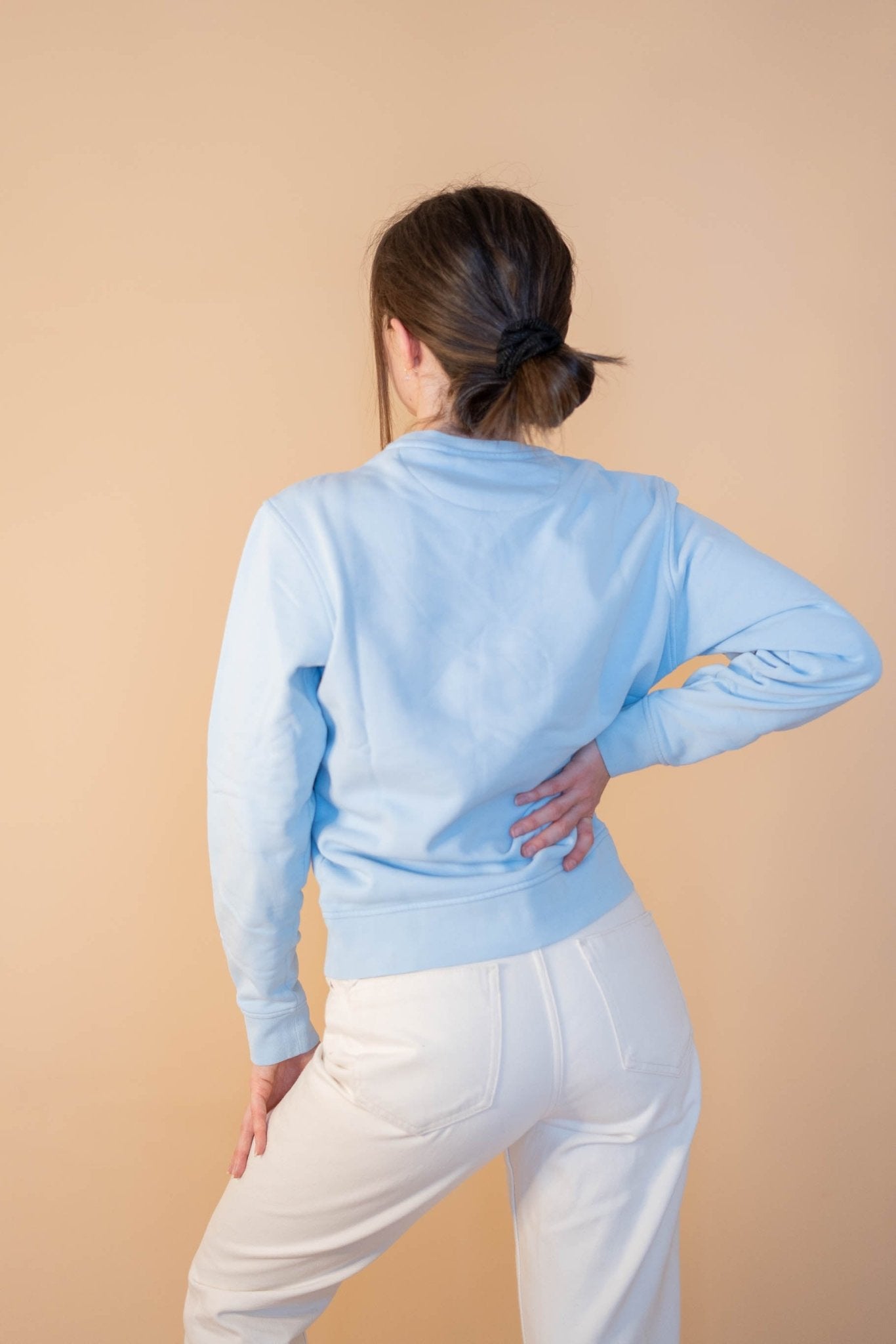 Sweat Lacoste Femme 437 - BLEU - XS - amifrip - Friperie en ligne et vêtements vintage