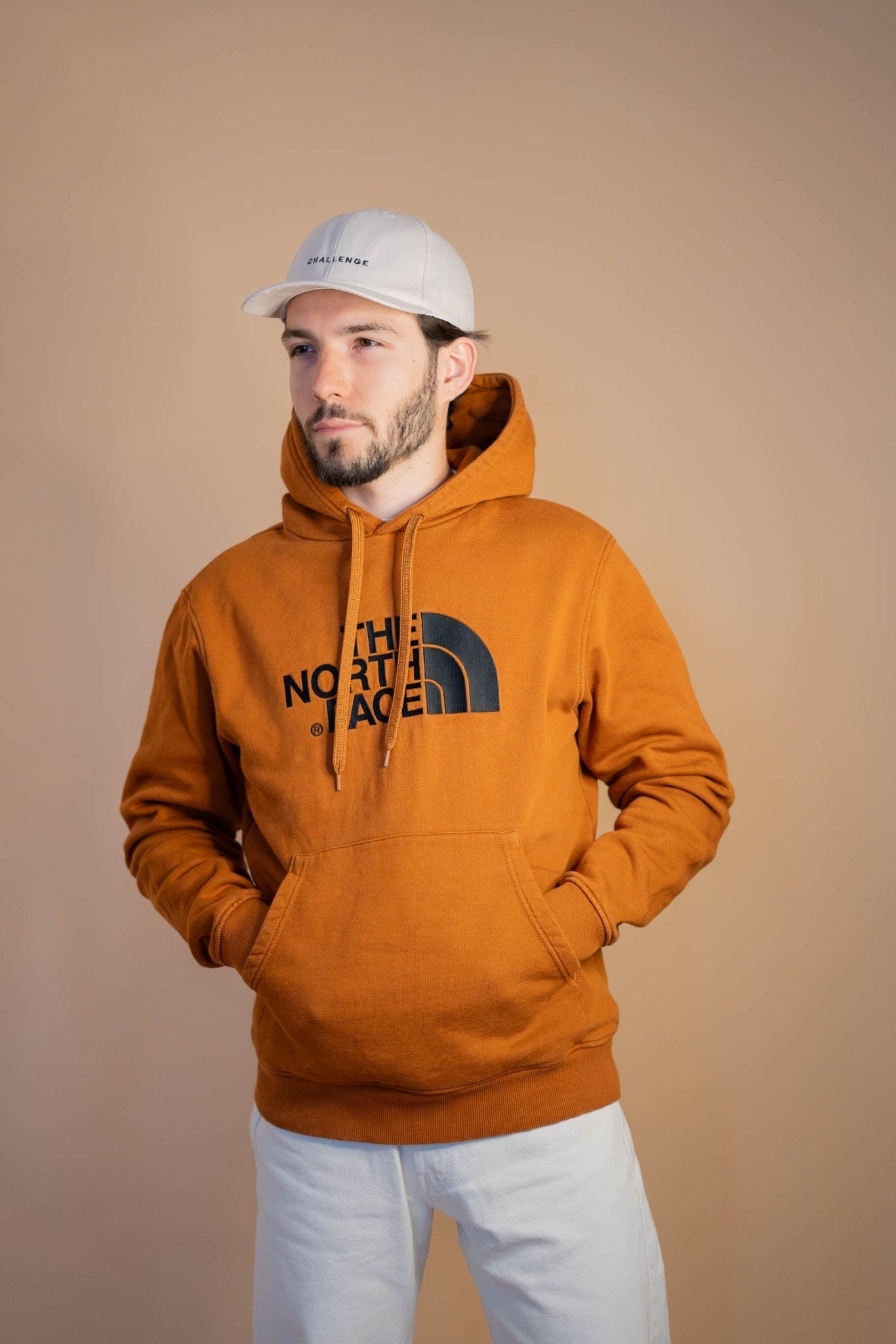 Sweat The North Face Homme 561 - M - ORANGE - amifrip - Friperie en ligne et vêtements vintage