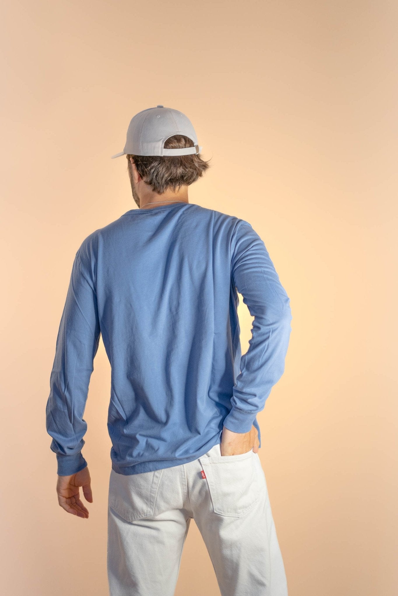 T-shirt Manche Longue Homme 762 - BLEU - S - amifrip - Friperie en ligne et vêtements vintage