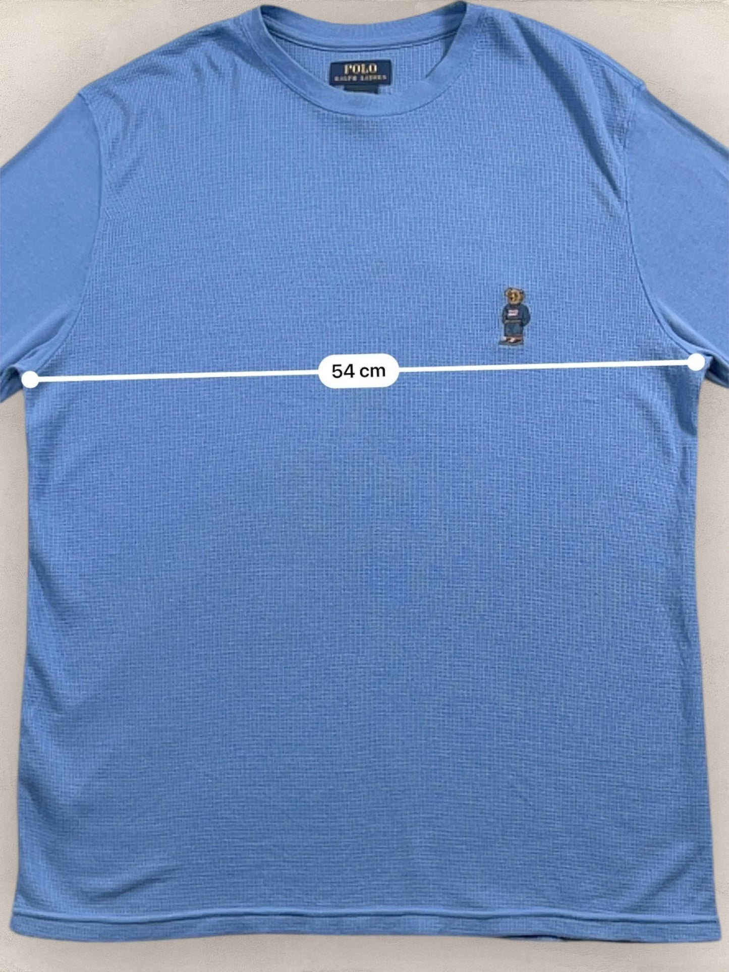 T-shirt Manches Longues Ralph Lauren Bear Bleu L Homme Ref : 2682 - Bleu - L - amifrip - Friperie en ligne et vêtements vintage