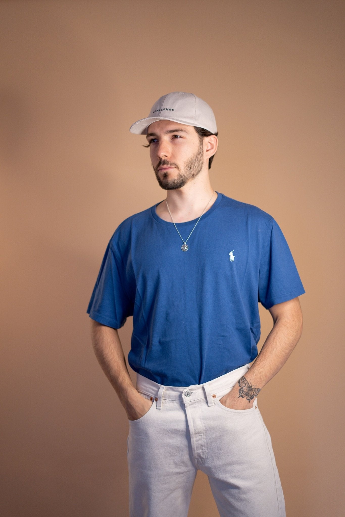 T - SHIRT RALPH LAUREN 581 - XL - BLEU - amifrip - Friperie en ligne et vêtements vintage