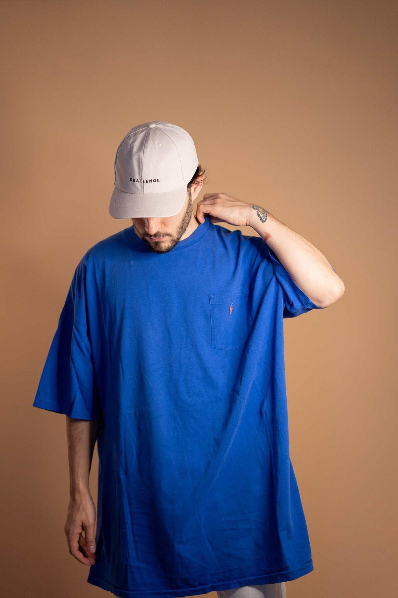 T - SHIRT RALPH LAUREN 583 - 2XL - BLEU - amifrip - Friperie en ligne et vêtements vintage