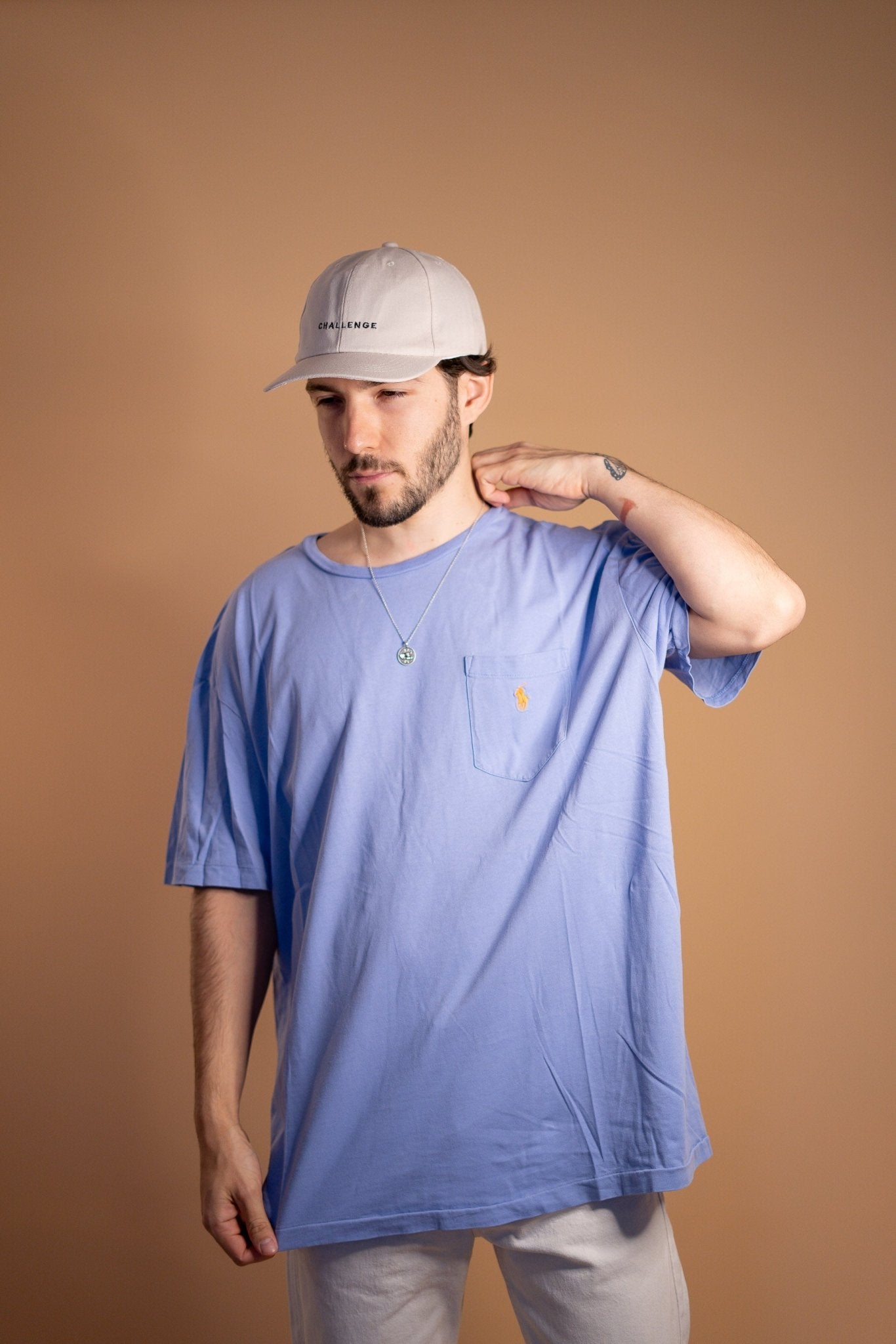T - SHIRT RALPH LAUREN 589 - XL - BLEU - amifrip - Friperie en ligne et vêtements vintage