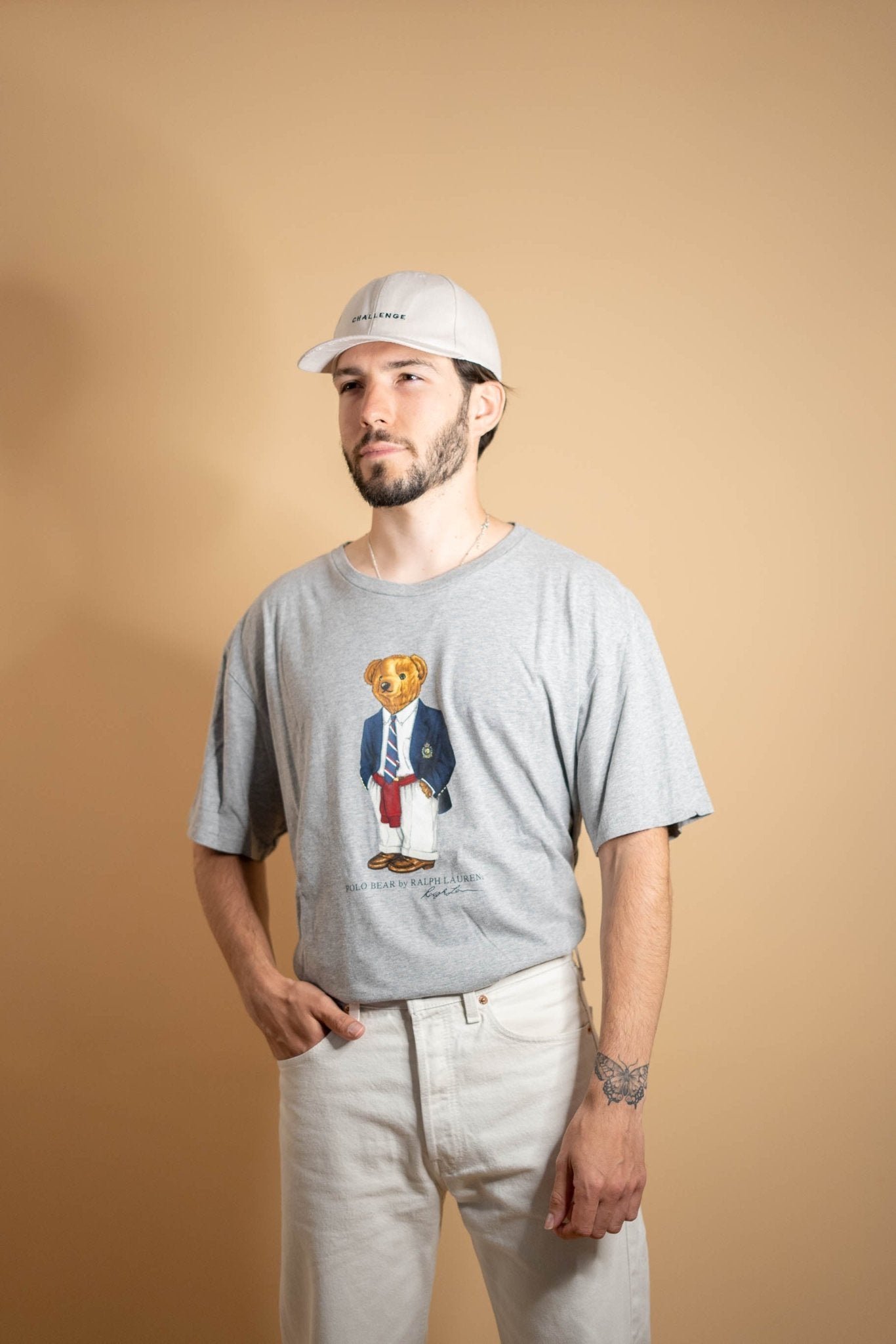 T-shirt Ralph Lauren Bears Homme 592 - XL - GRIS - amifrip - Friperie en ligne et vêtements vintage