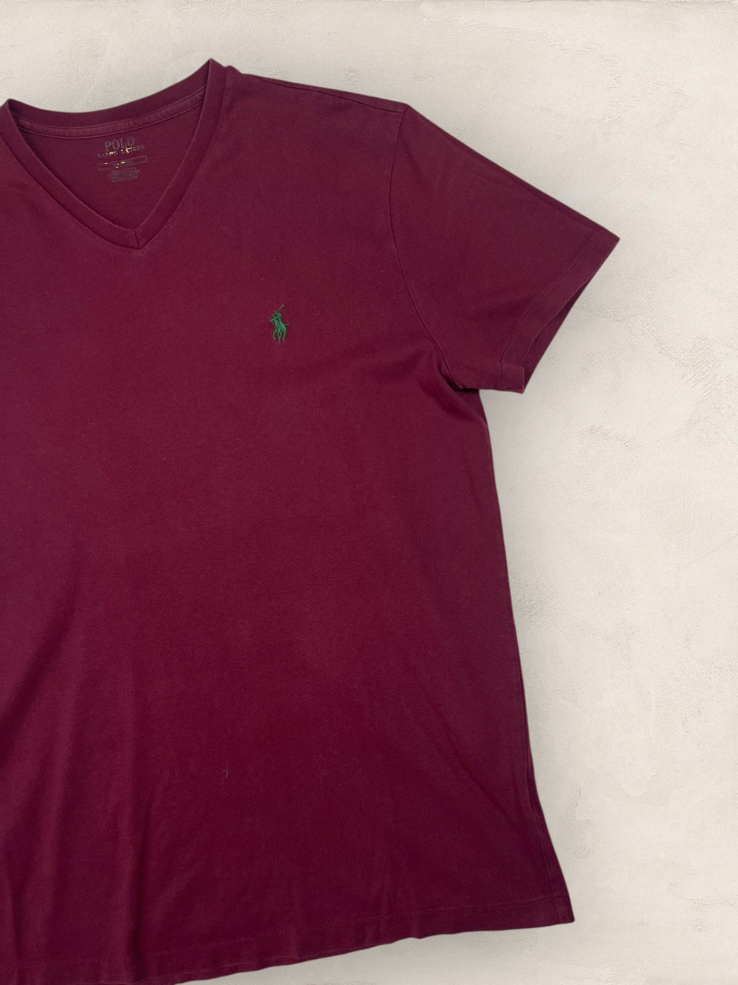 T-shirt Ralph Lauren Bordeaux M Homme Ref : 717 - Bordeaux - M - amifrip - Friperie en ligne et vêtements vintage