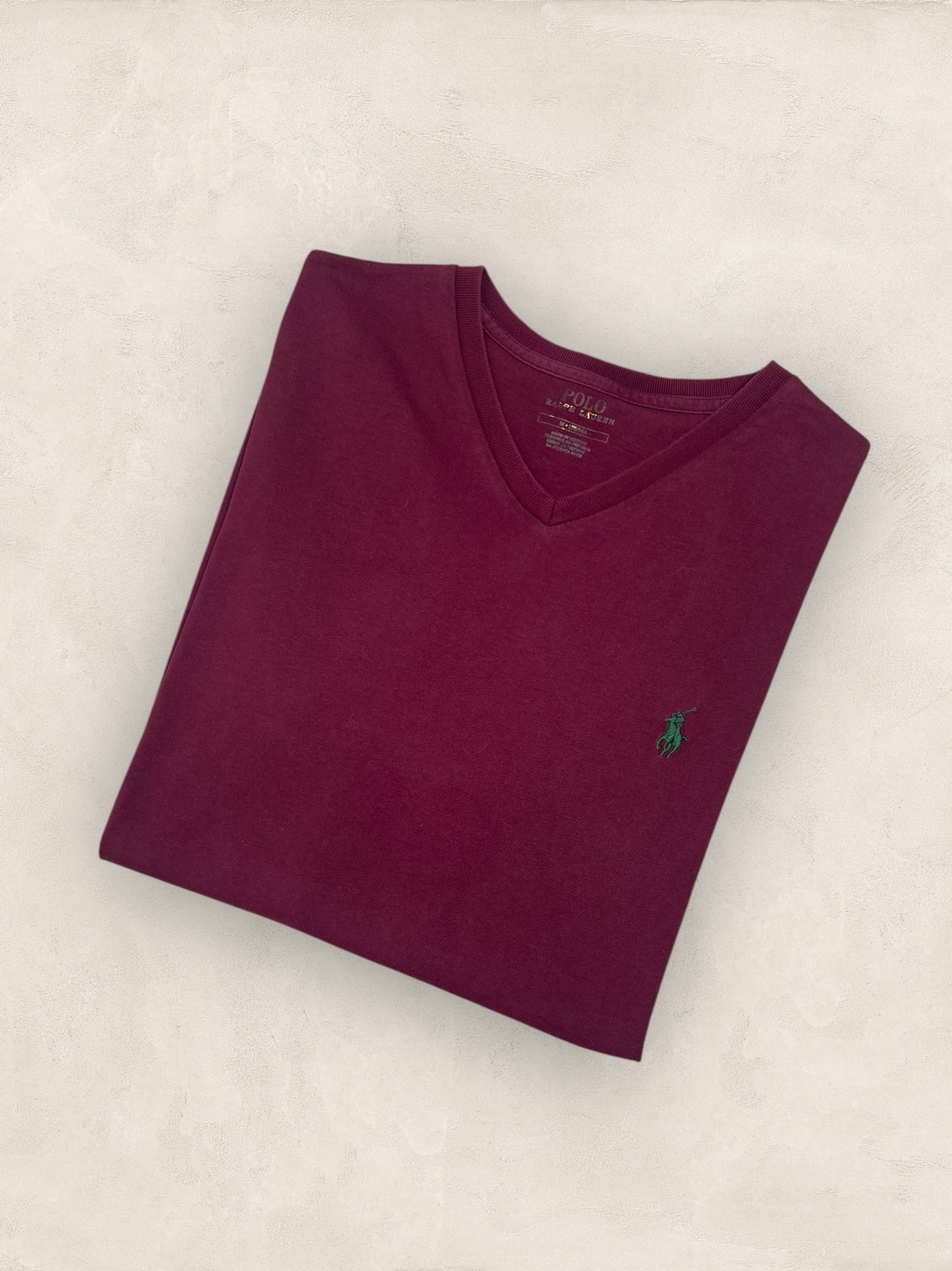T-shirt Ralph Lauren Bordeaux M Homme Ref : 717 - Bordeaux - M - amifrip - Friperie en ligne et vêtements vintage