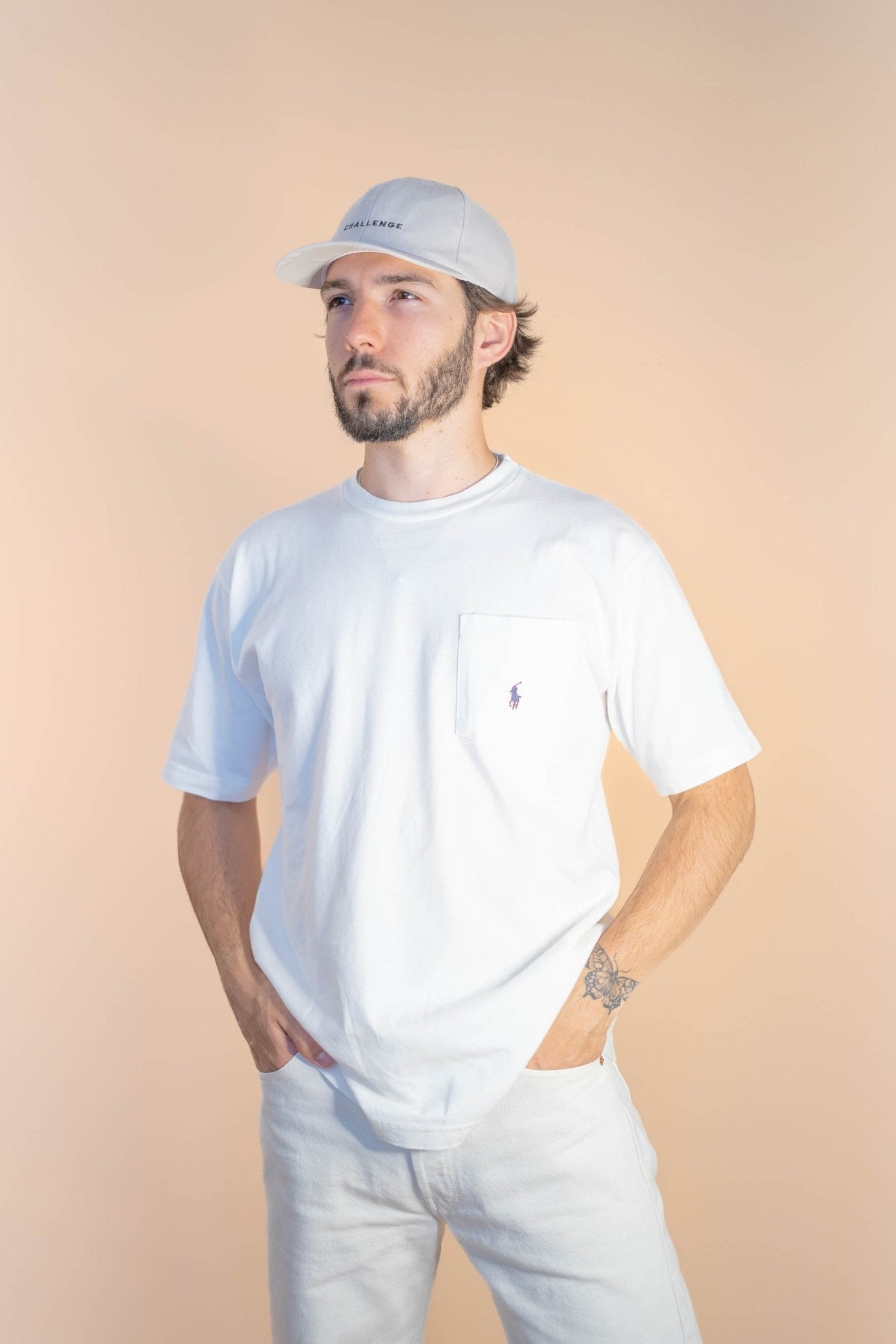 T-shirt Ralph Lauren Homme 222 - L - BLANC - amifrip - Friperie en ligne et vêtements vintage
