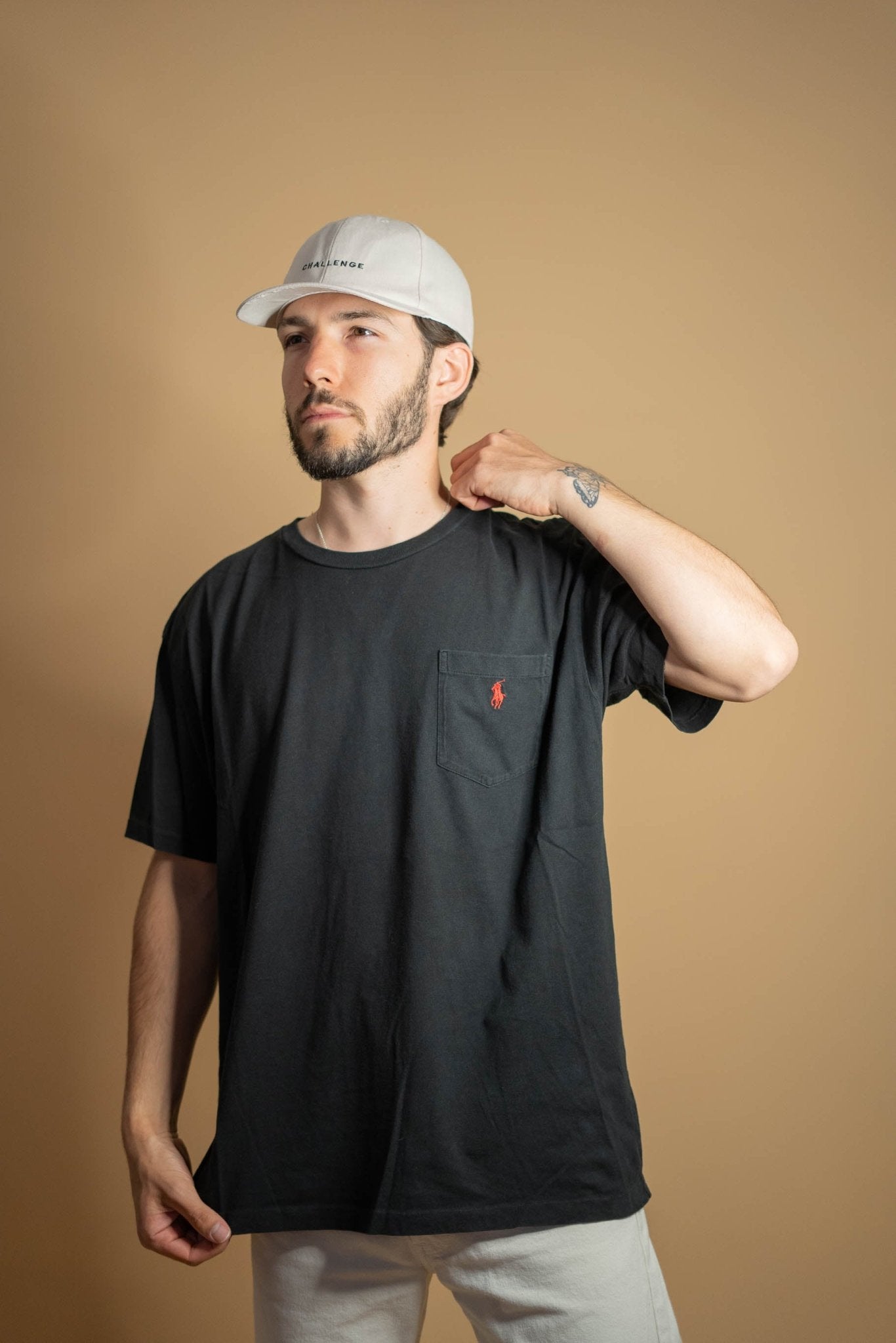 T-shirt Ralph Lauren Homme 496 - L - NOIR - amifrip - Friperie en ligne et vêtements vintage