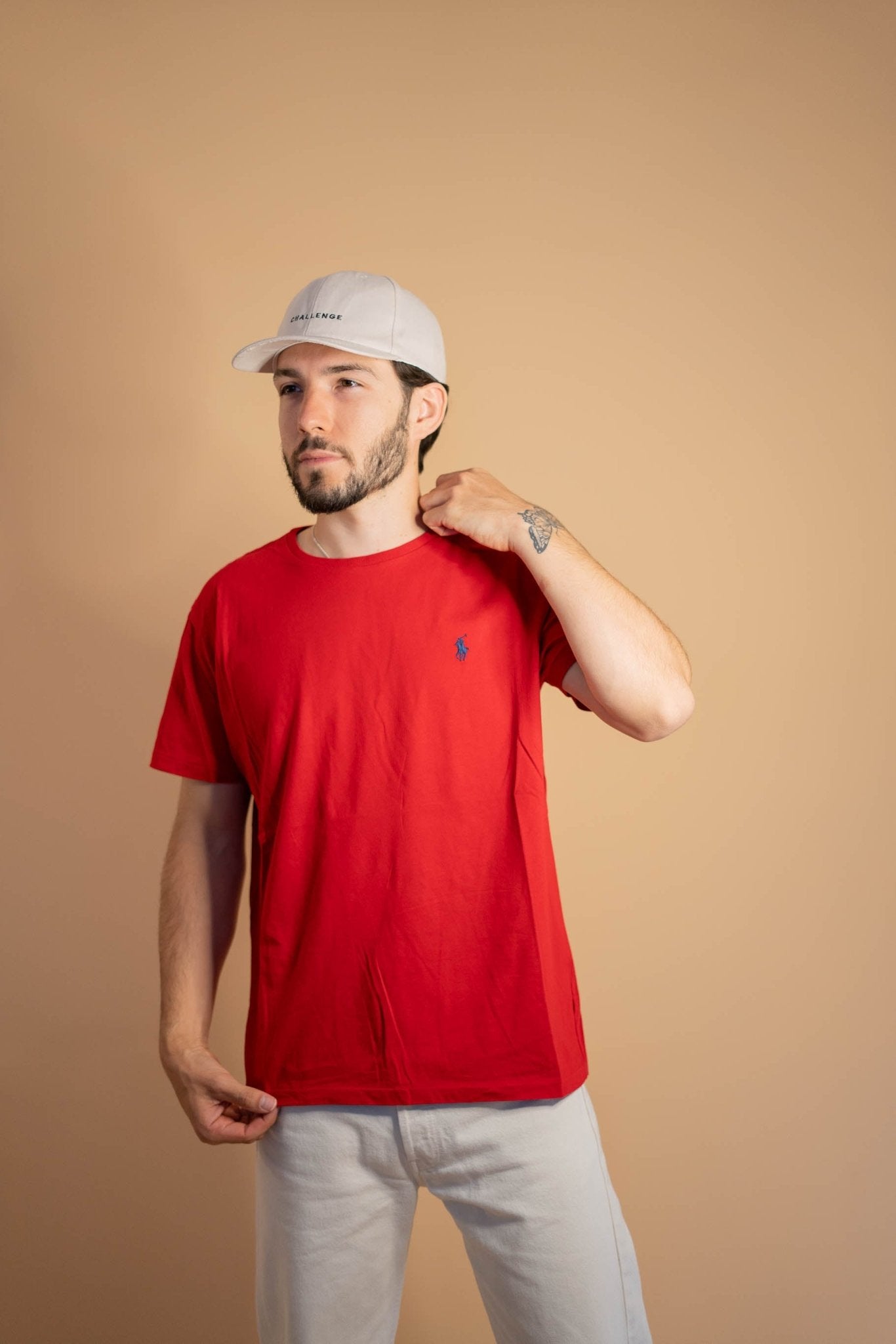 T-shirt Ralph Lauren Homme 497 - M - ROUGE - amifrip - Friperie en ligne et vêtements vintage