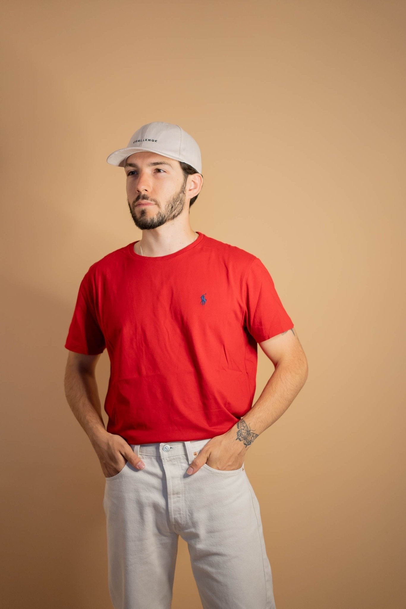 T-shirt Ralph Lauren Homme 499 - M - ROUGE - amifrip - Friperie en ligne et vêtements vintage