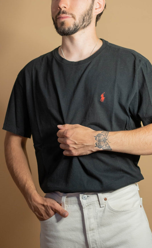 T-shirt Ralph Lauren Homme 509 - M - NOIR - amifrip - Friperie en ligne et vêtements vintage