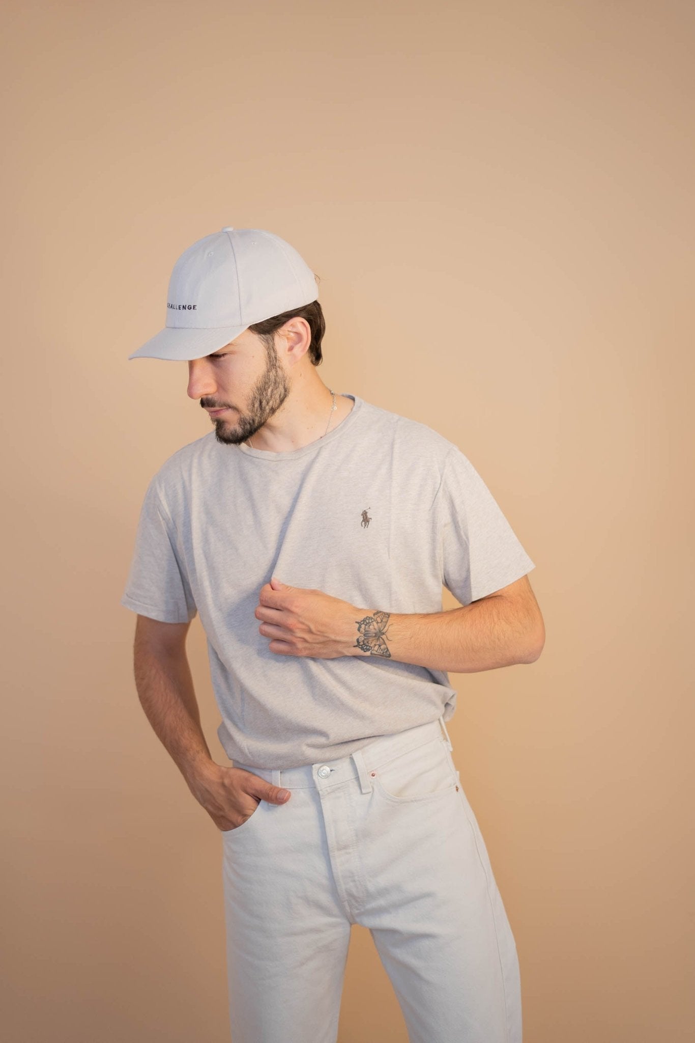 T-shirt Ralph Lauren Homme 526 - L - BEIGE - amifrip - Friperie en ligne et vêtements vintage