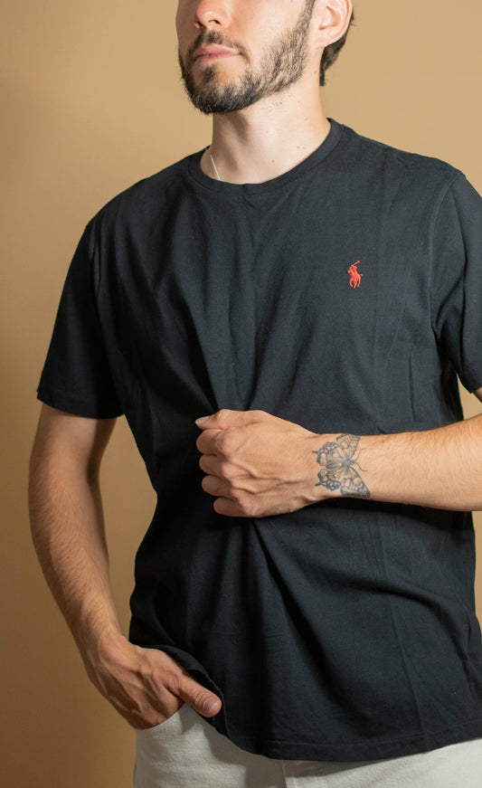 T-shirt Ralph Lauren Homme 531 - M - NOIR - amifrip - Friperie en ligne et vêtements vintage