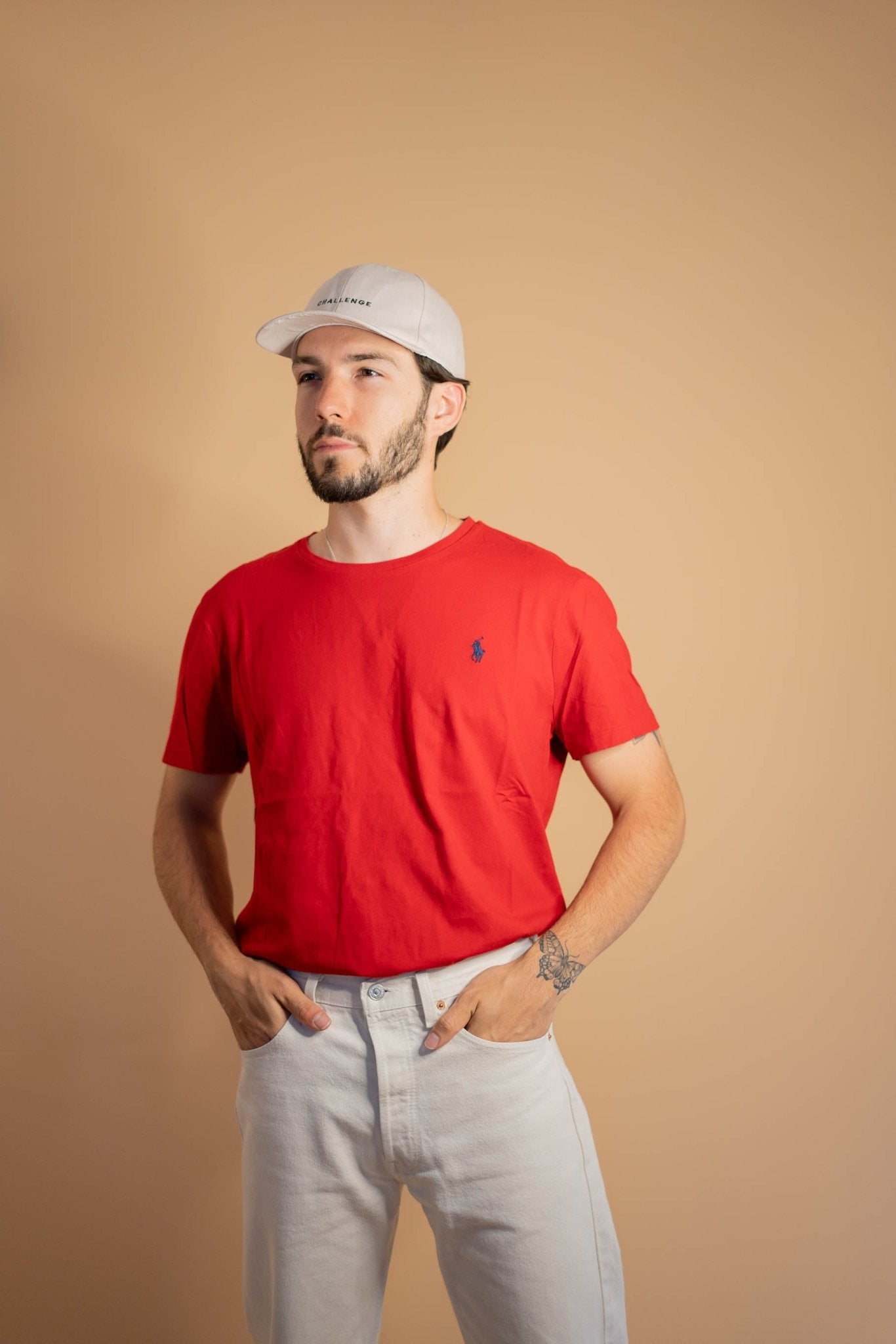 T-shirt Ralph Lauren Homme 533 - L - ROUGE - amifrip - Friperie en ligne et vêtements vintage