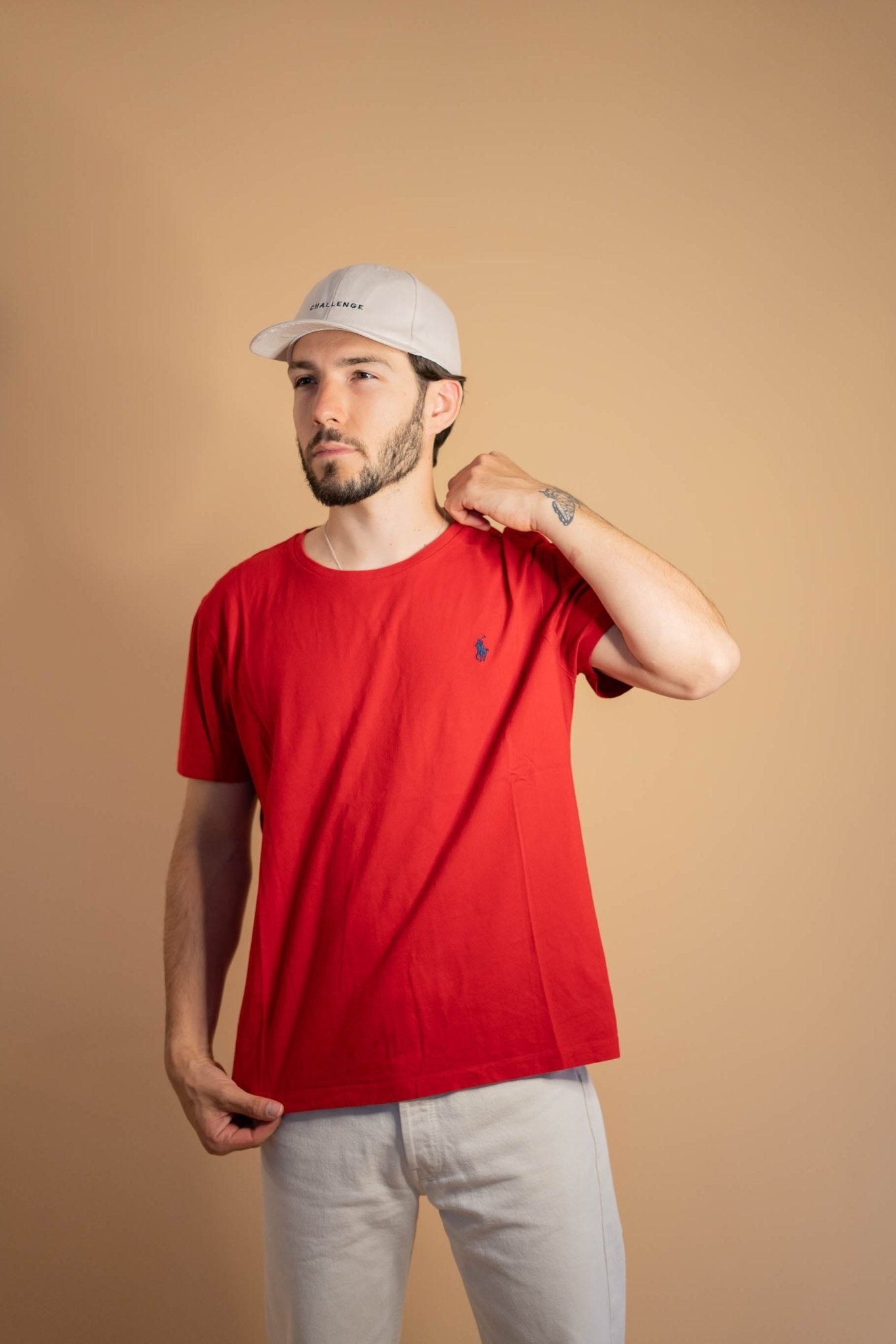 T-shirt Ralph Lauren Homme 533 - L - ROUGE - amifrip - Friperie en ligne et vêtements vintage