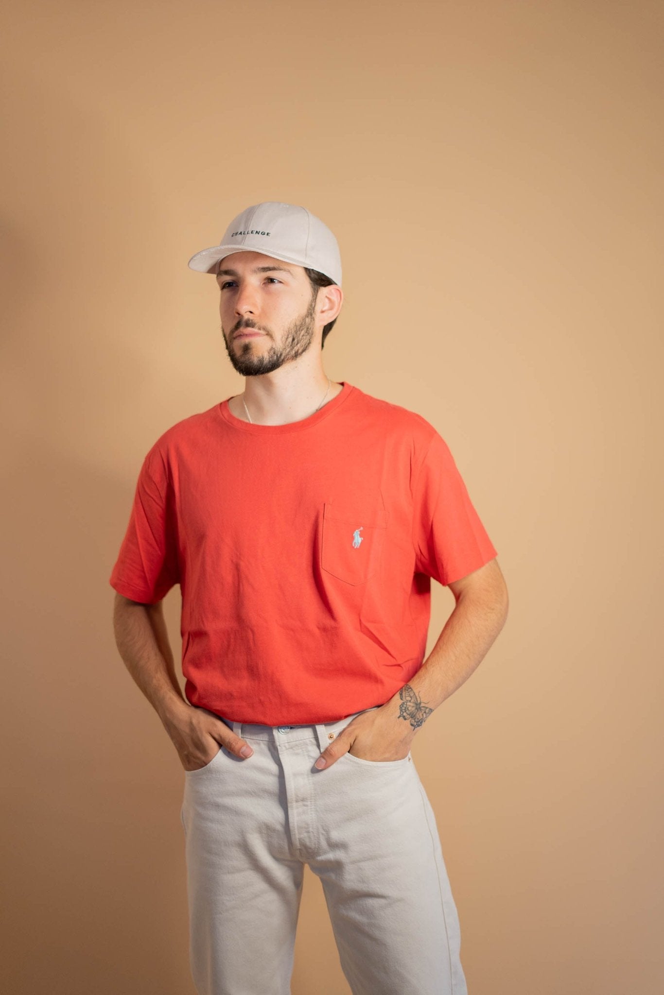 T-shirt Ralph Lauren Homme 576 - XL - ORANGE - amifrip - Friperie en ligne et vêtements vintage
