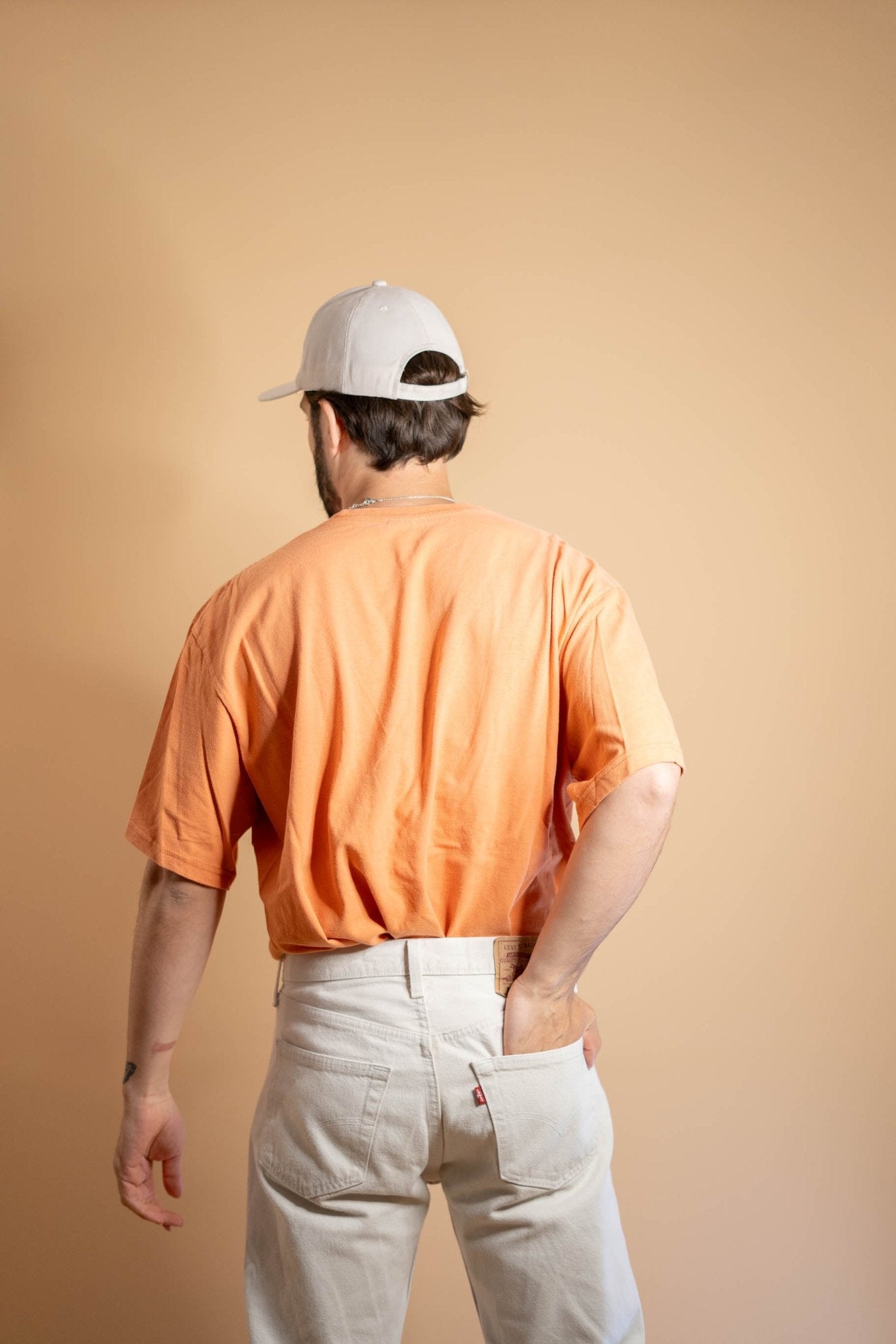 T-shirt Ralph Lauren Homme 580 - L - ORANGE - amifrip - Friperie en ligne et vêtements vintage