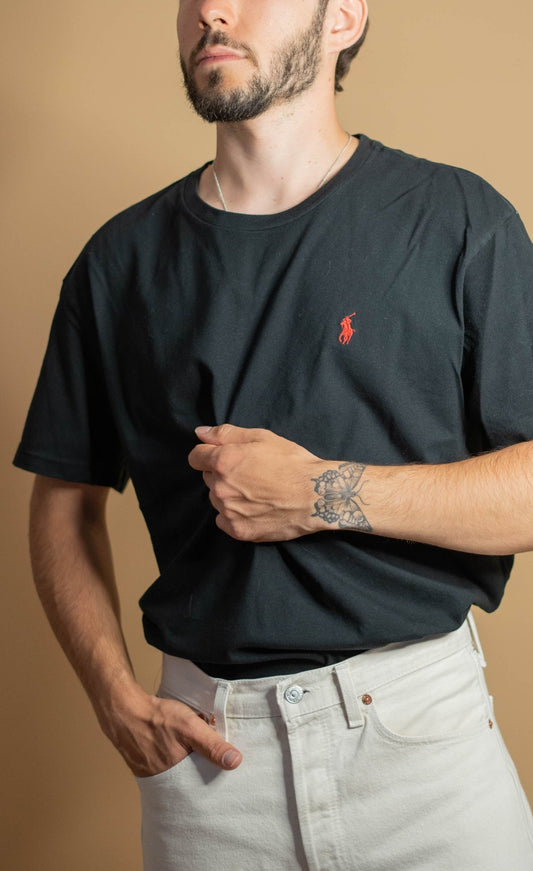 T-shirt Ralph Lauren Homme 729 - M - NOIR - amifrip - Friperie en ligne et vêtements vintage