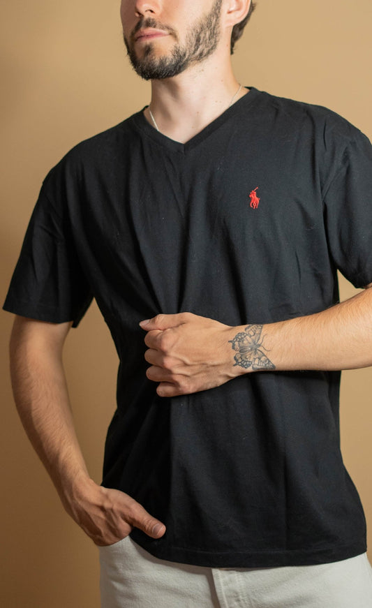 T-shirt Ralph Lauren Homme 738 - M - NOIR - amifrip - Friperie en ligne et vêtements vintage