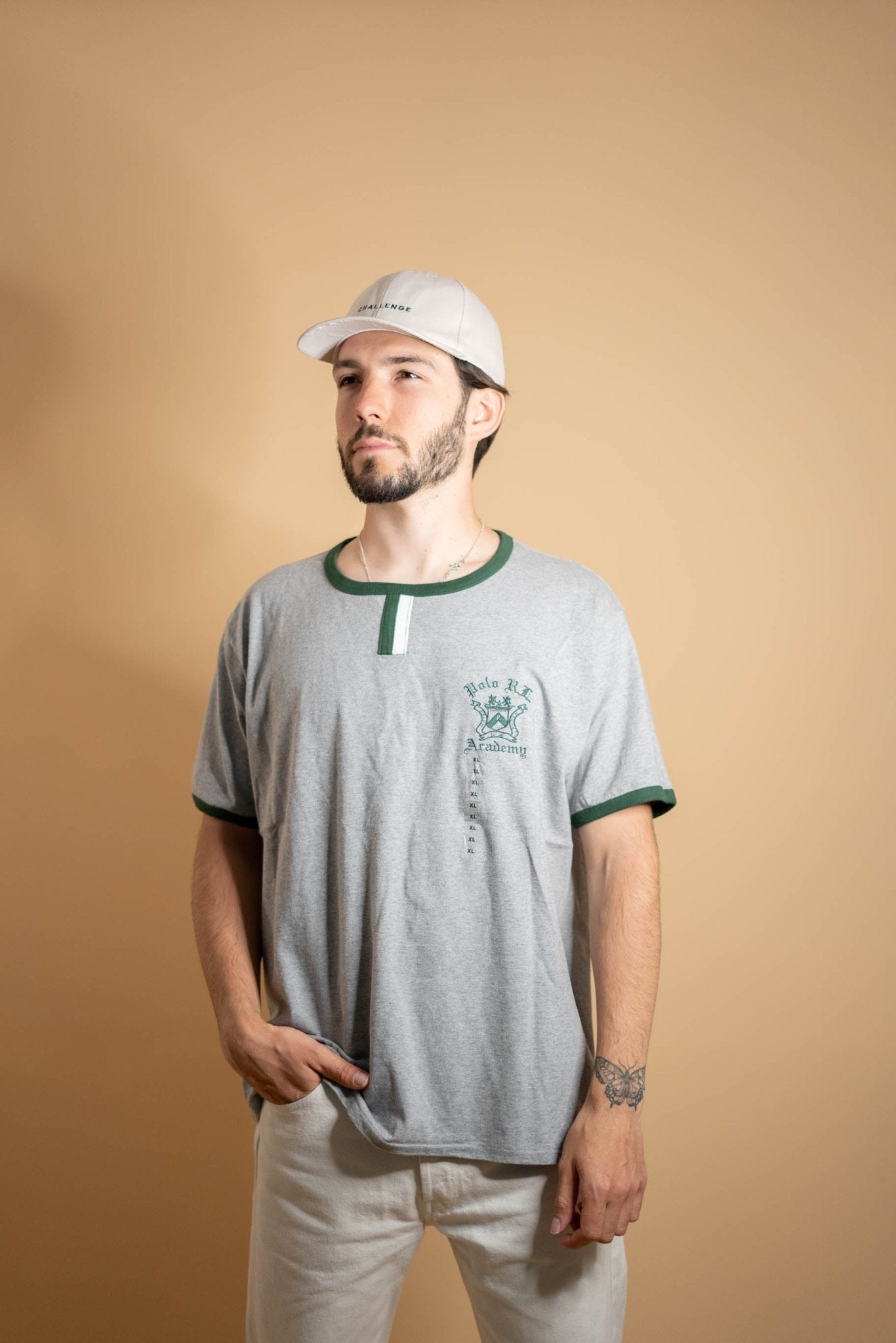 T-shirt Ralph Lauren Homme 743 - XL - GRIS - amifrip - Friperie en ligne et vêtements vintage