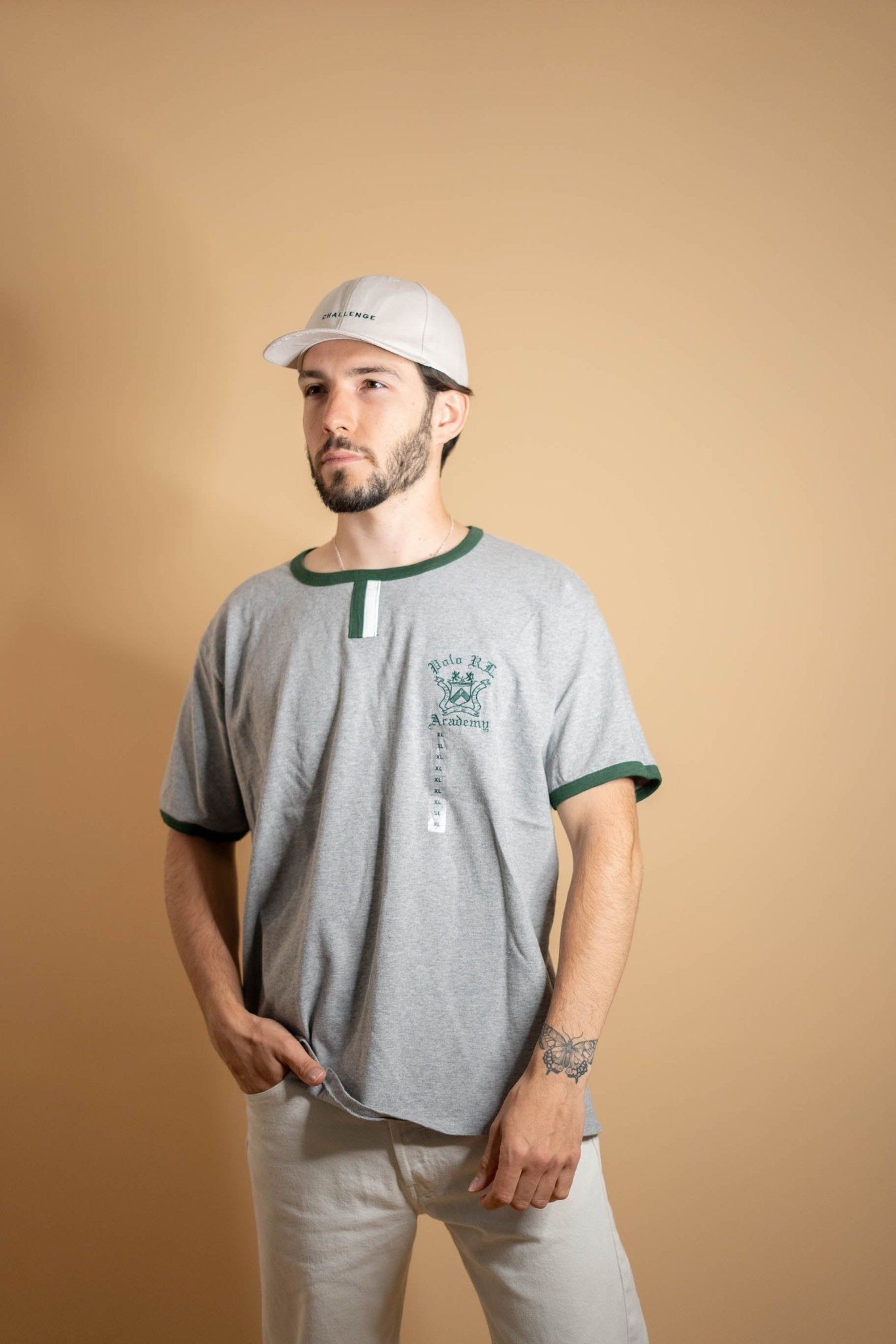 T-shirt Ralph Lauren Homme 743 - XL - GRIS - amifrip - Friperie en ligne et vêtements vintage